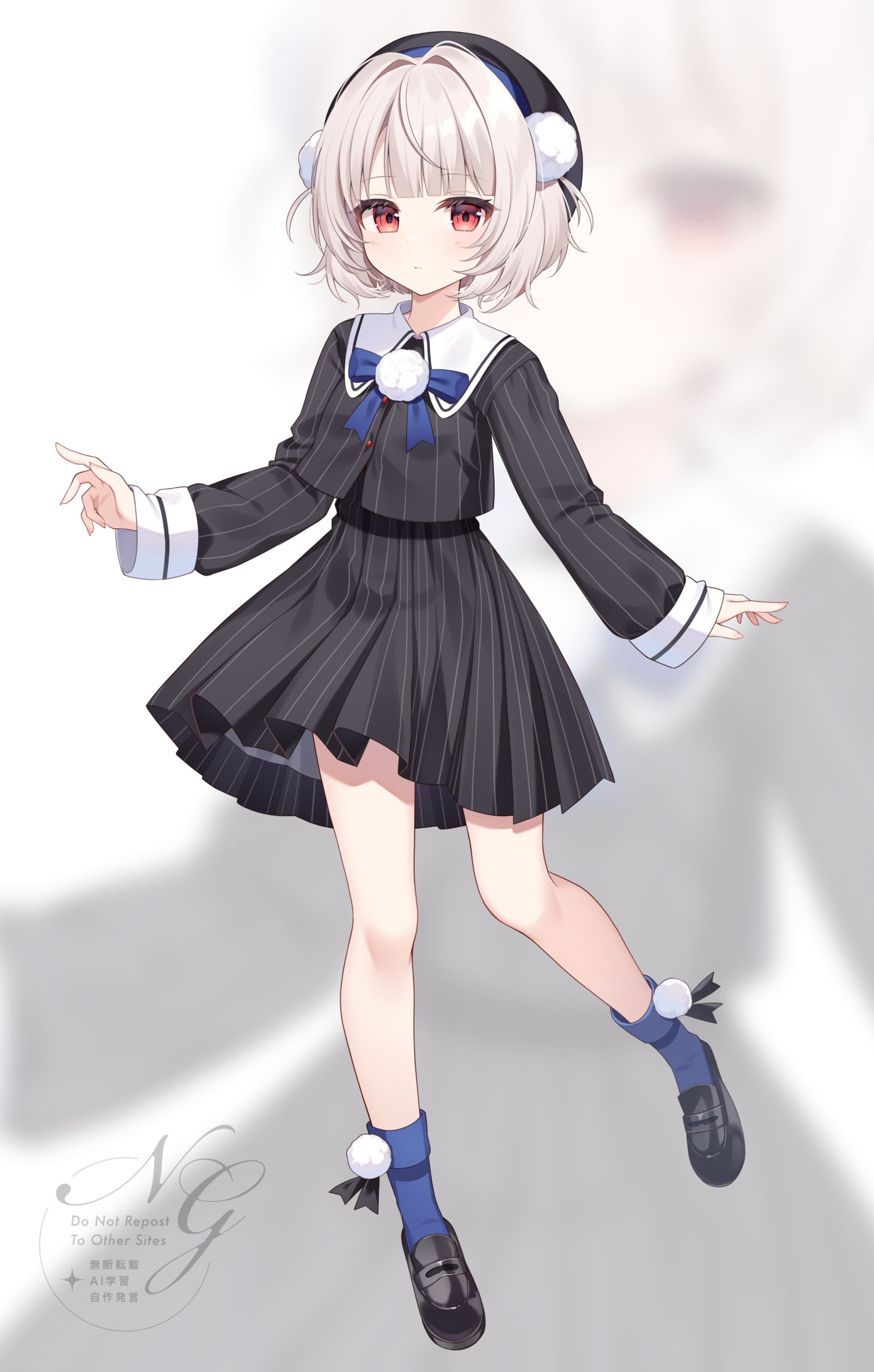 K-Arras様　VoiSona「雨衣」カバー動画用立ち絵-1