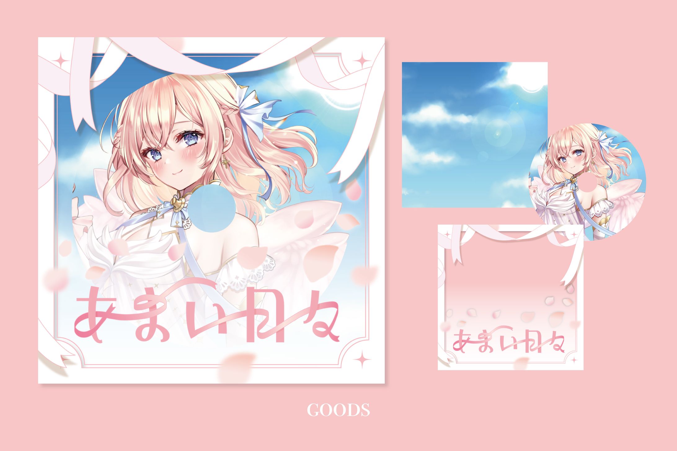 CD風アクリルキーホルダー/天愛つな-1