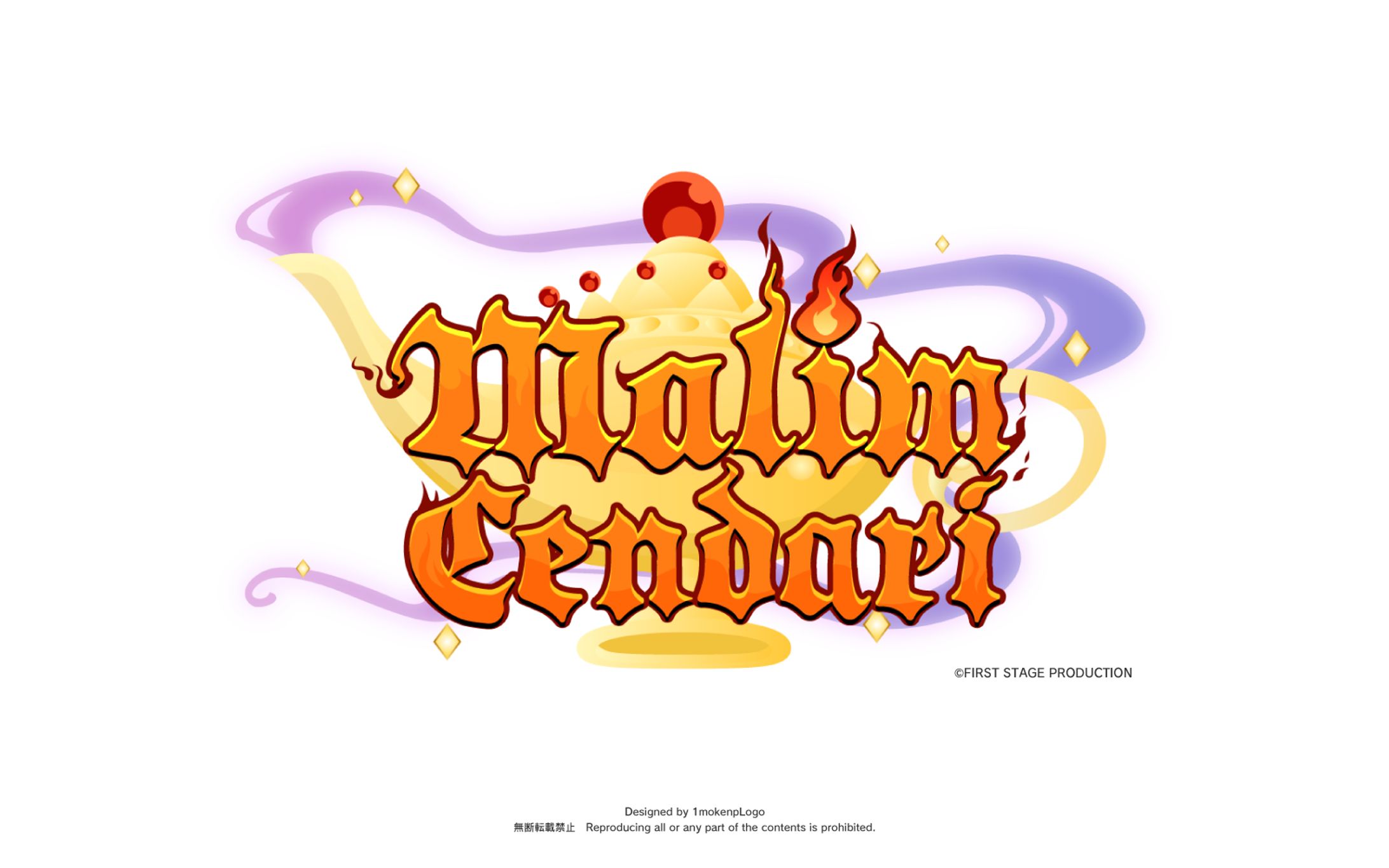 FIRST STAGE PRODUCTION EN『Malim Cendari』ネームロゴデザイン-1