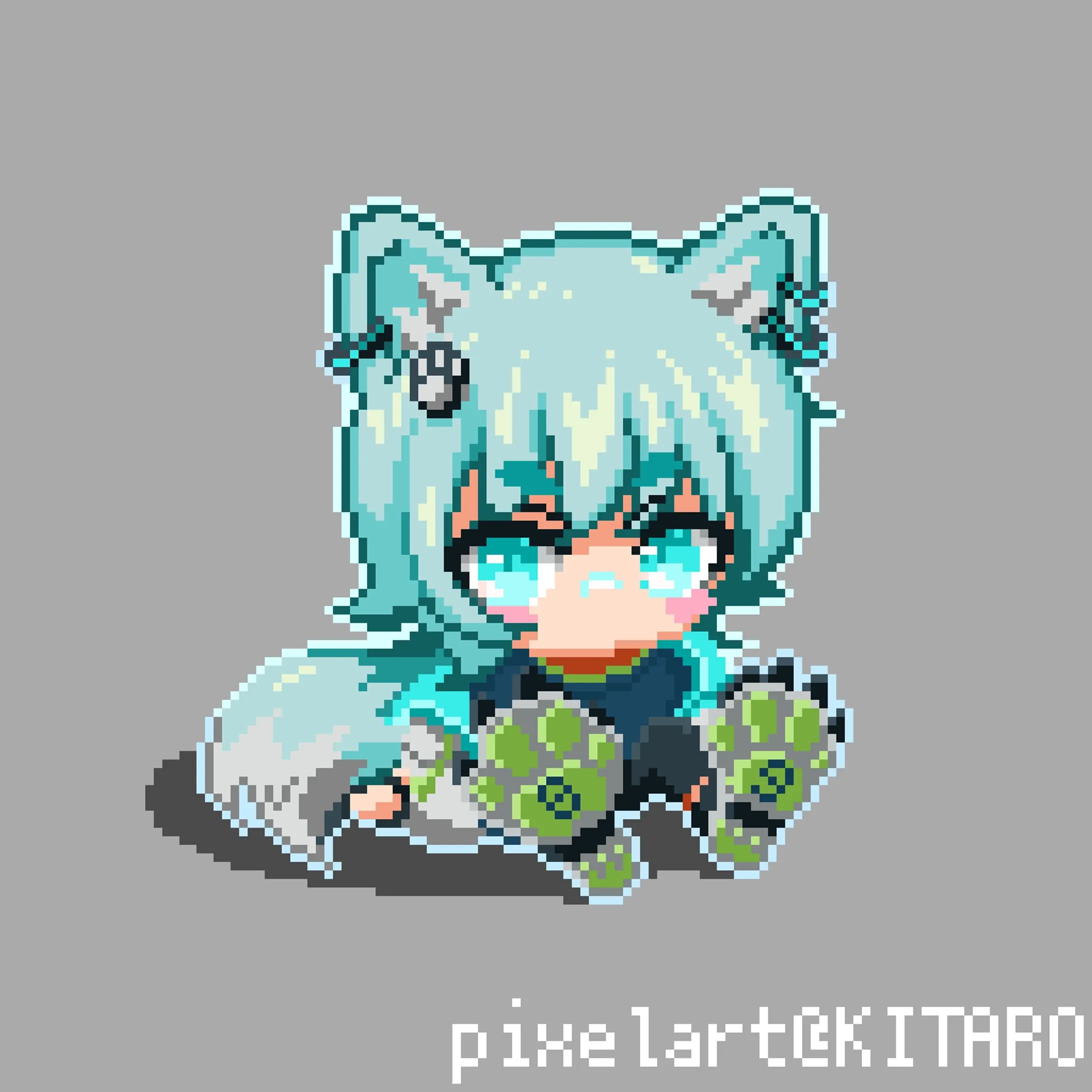 ハクティ様 返礼品用ドット絵制作-1