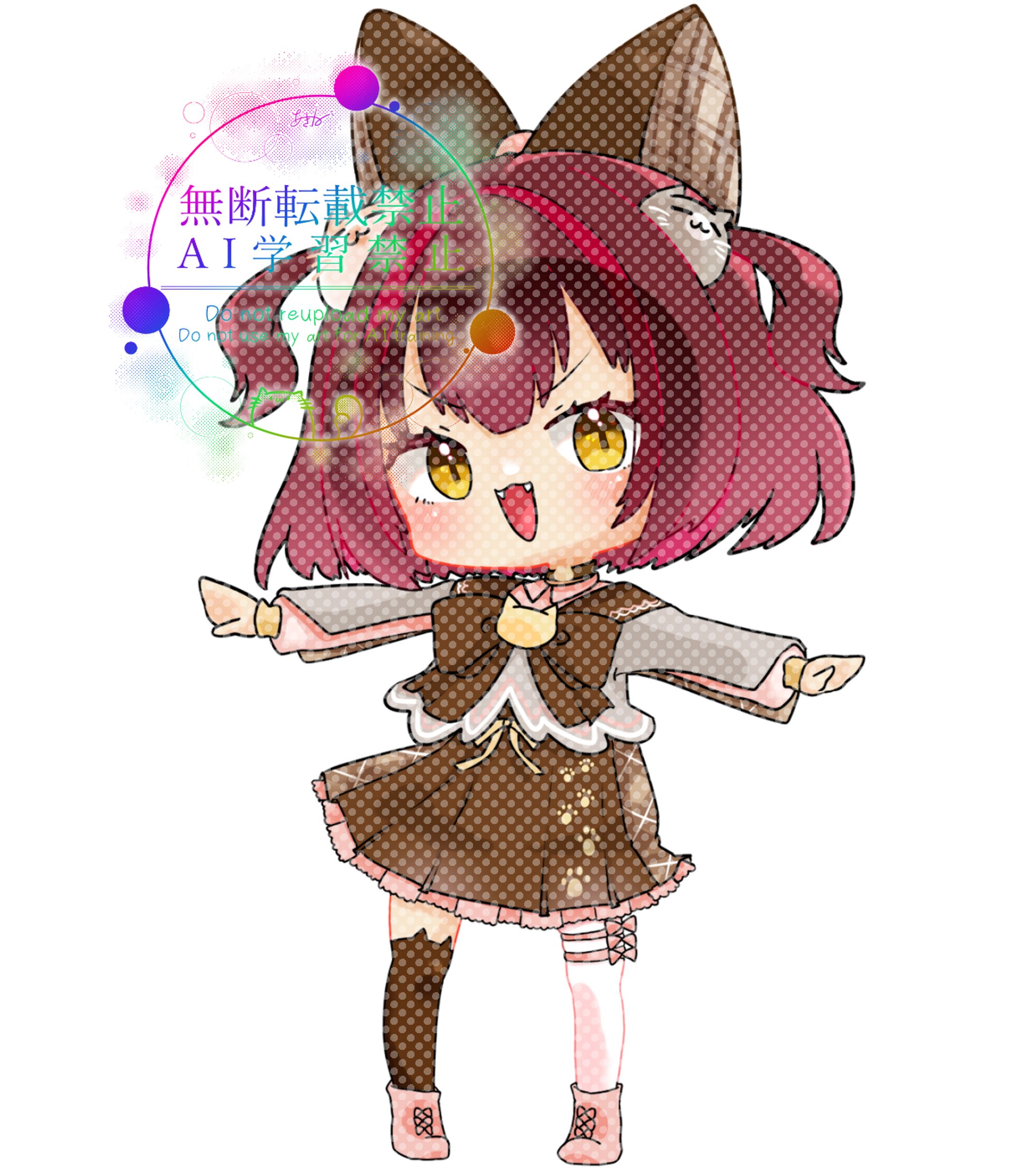 【May・cat様】SDイラスト-1