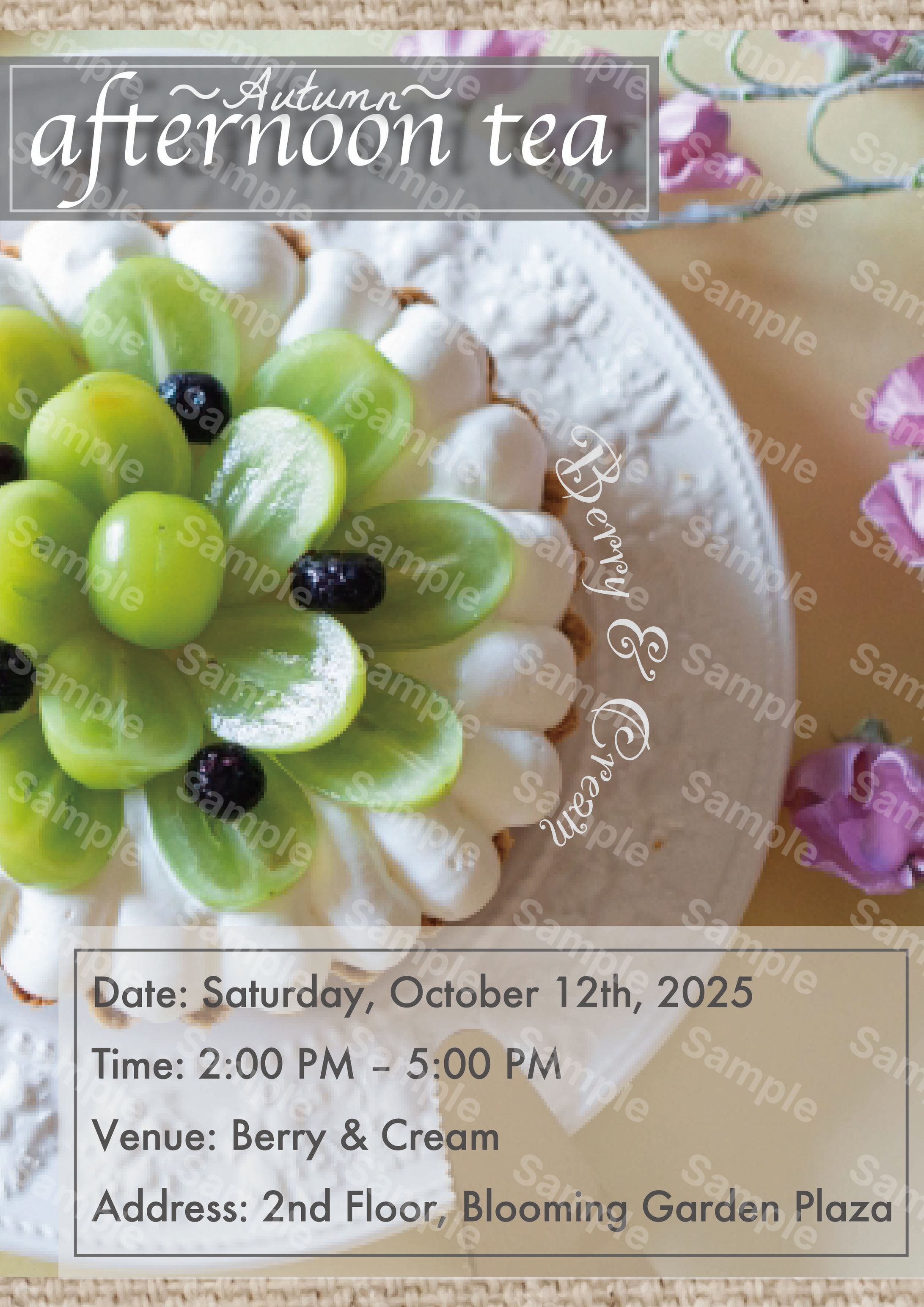 afternoon tea A4広告-1