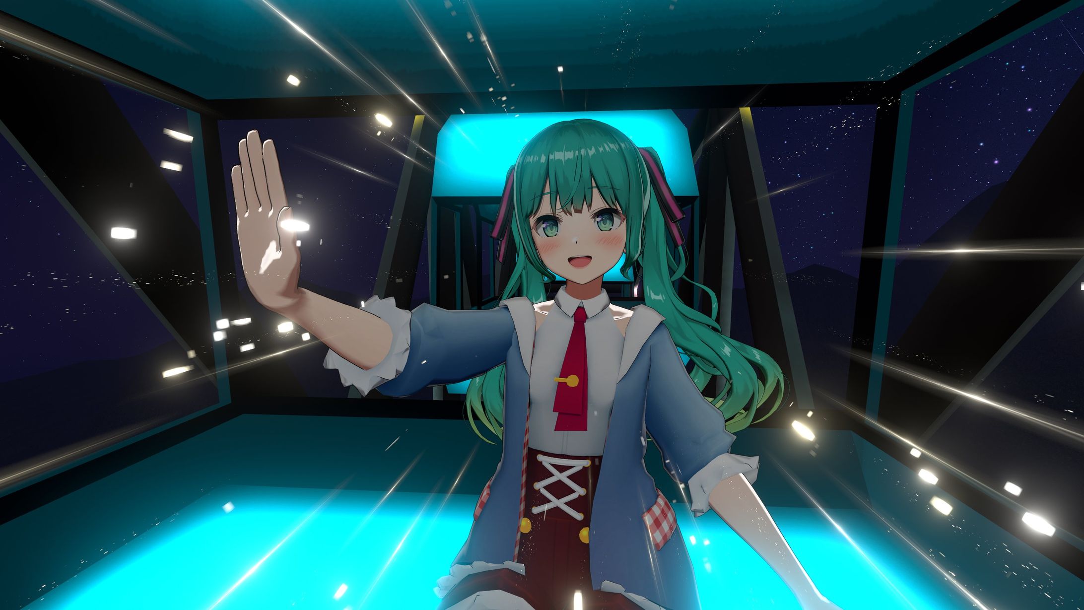 キャラクター追加衣装制作例(ライブイベント/VRSNS向け)-1