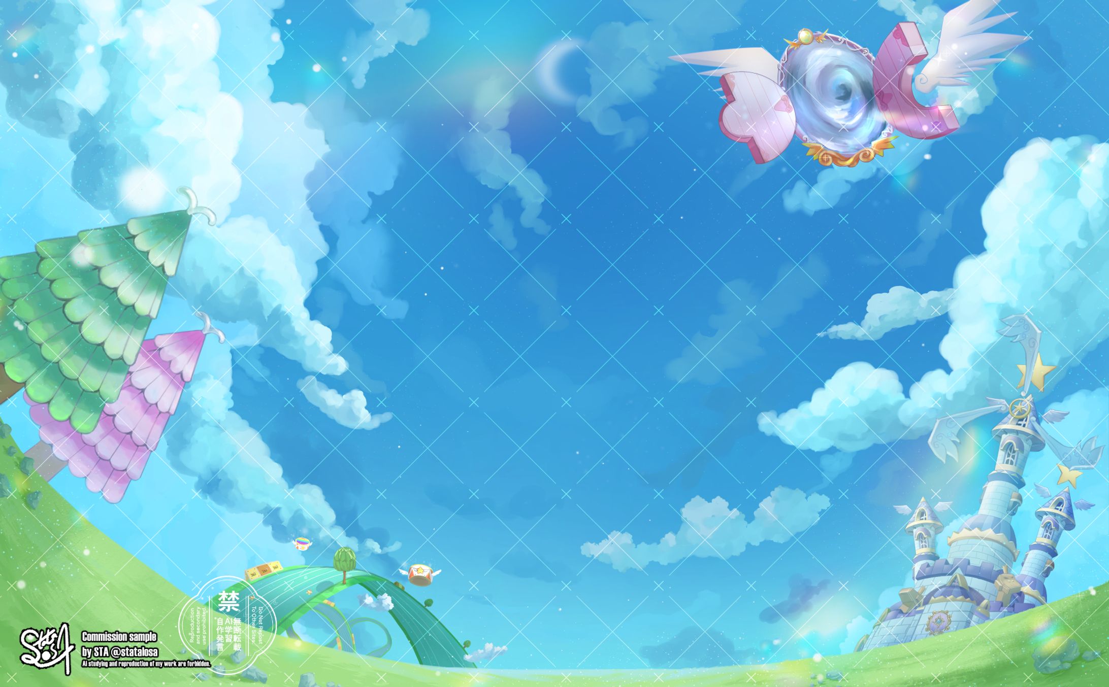  背景BG｜玖夜ミモ《Fantasy Tale》-1