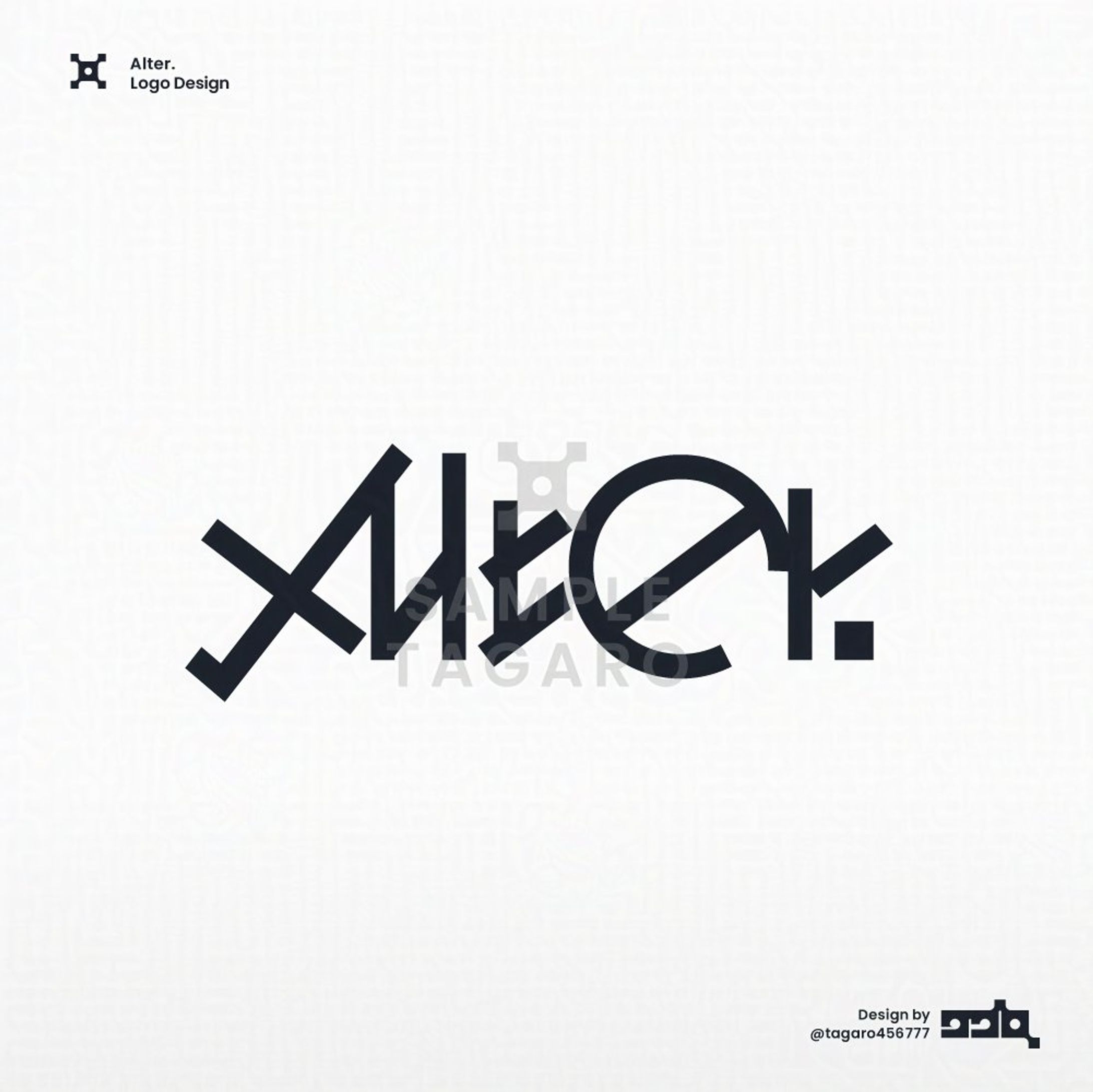 Alter.│バンドロゴ-1