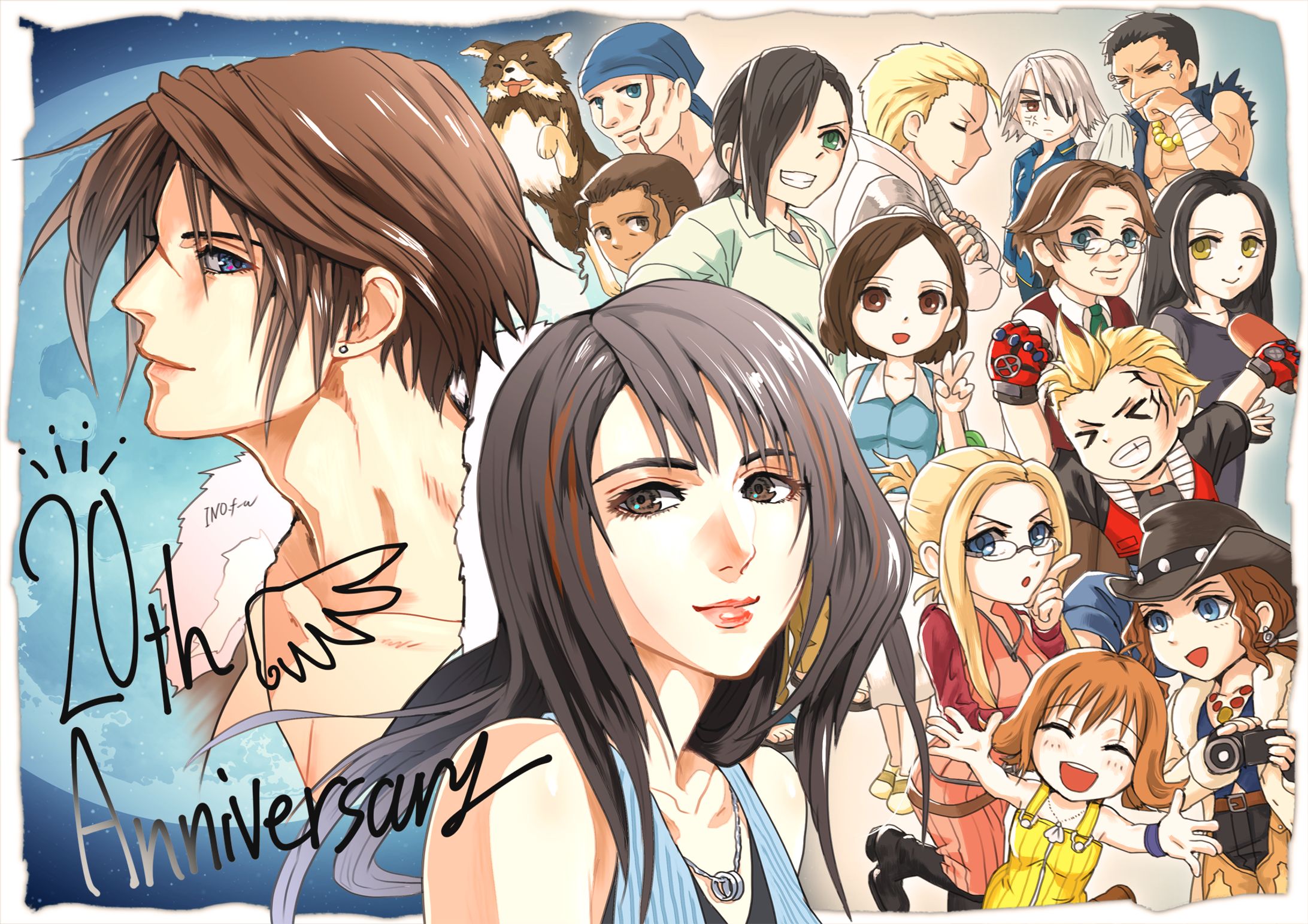 20周年イラスト FF8-1