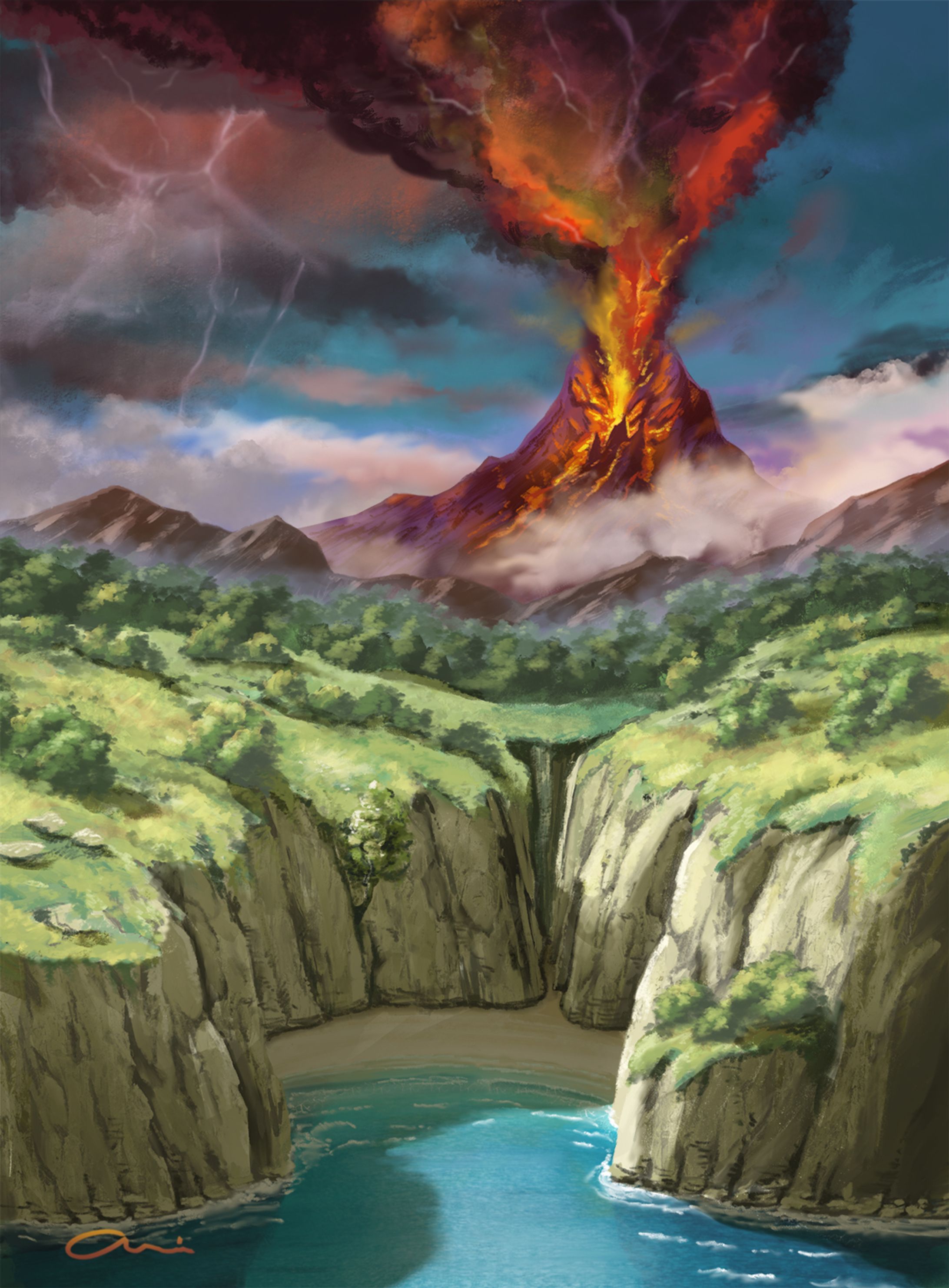 火山島-1