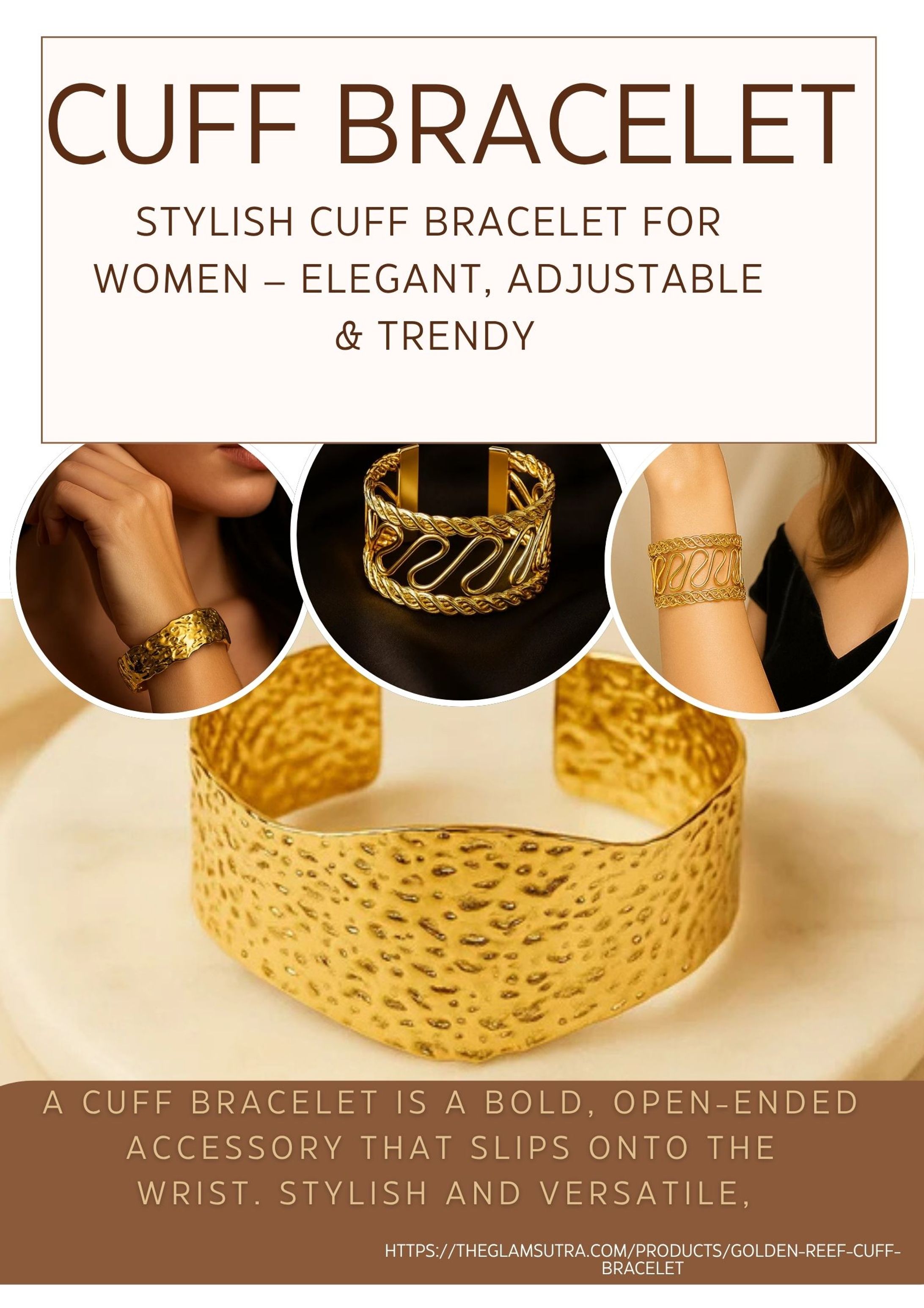 Cuff bracelet,-1