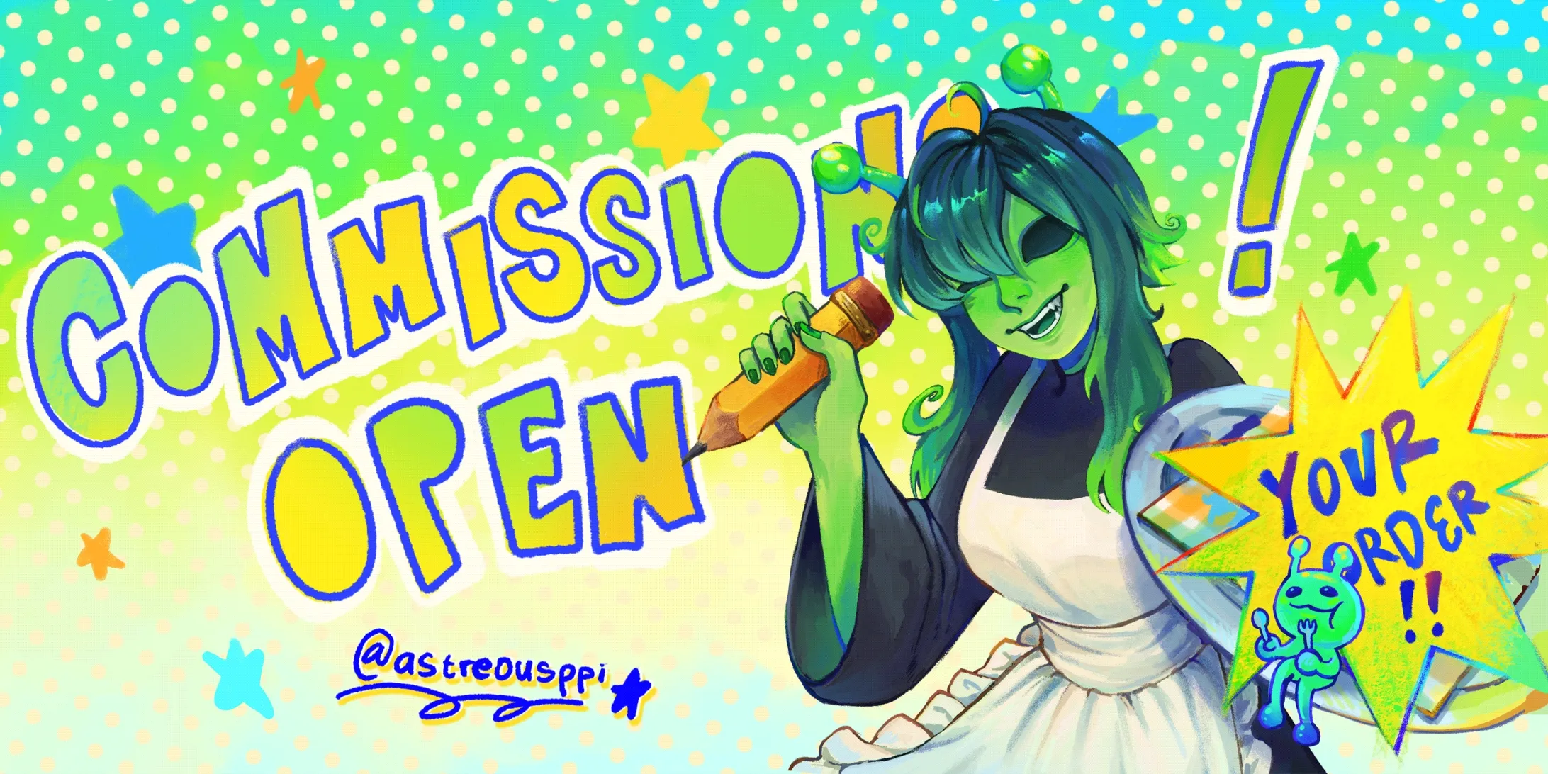 [OC] Header for Commission Open-1