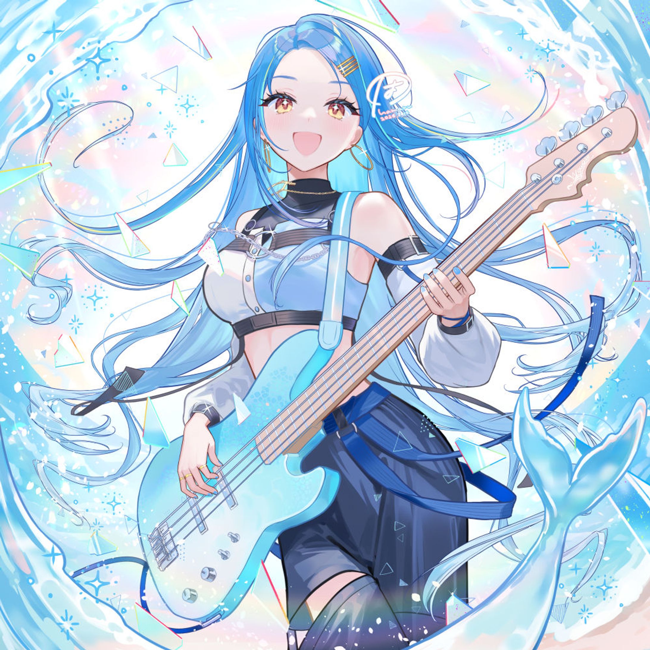 VTuber 綾波よつ様 ティザーPV動画イラスト-1