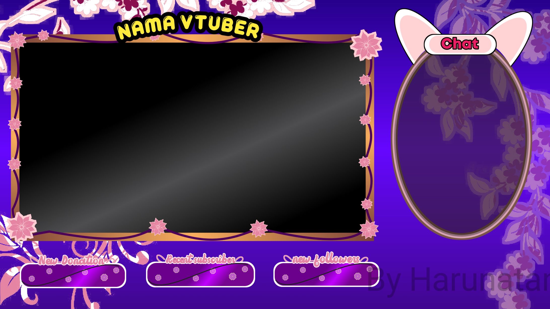 Overlay stream vtuber-1