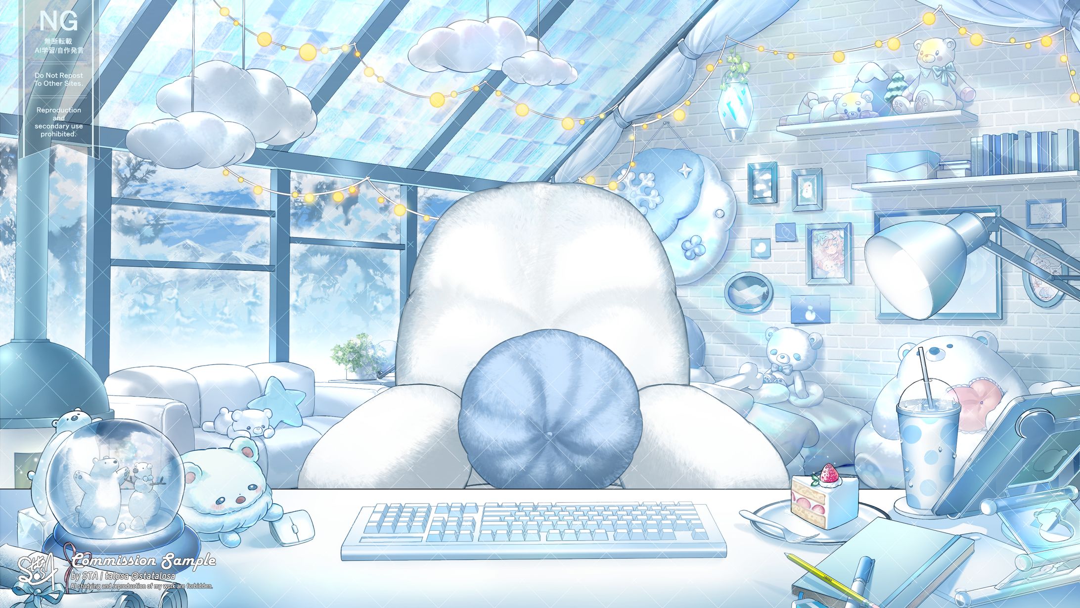 背景BG｜Lavana菈菲娜- Streaming Room-1