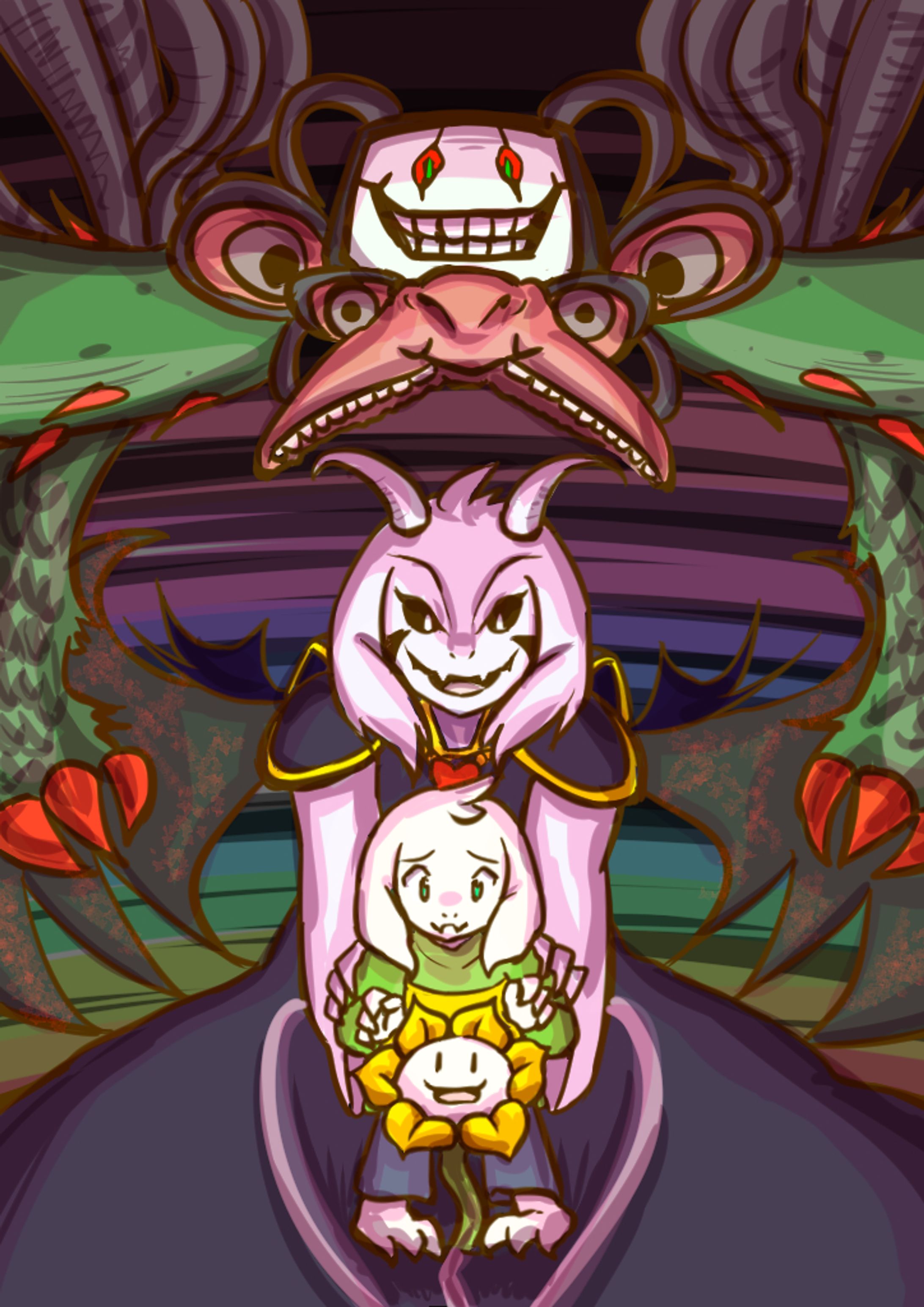 UNDERTALEイラスト-1