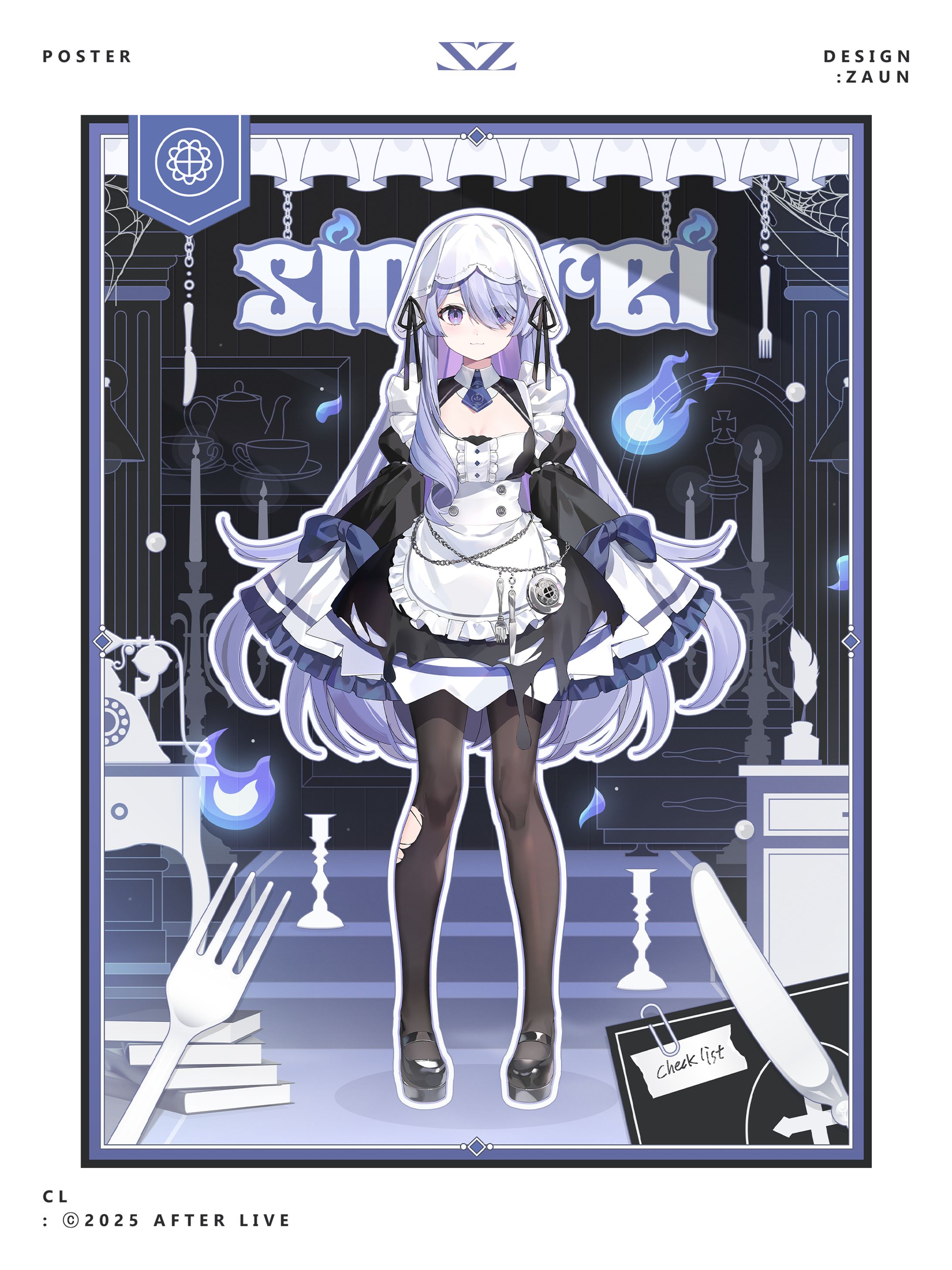 Poster Design AfterLive「시노 레이」-1