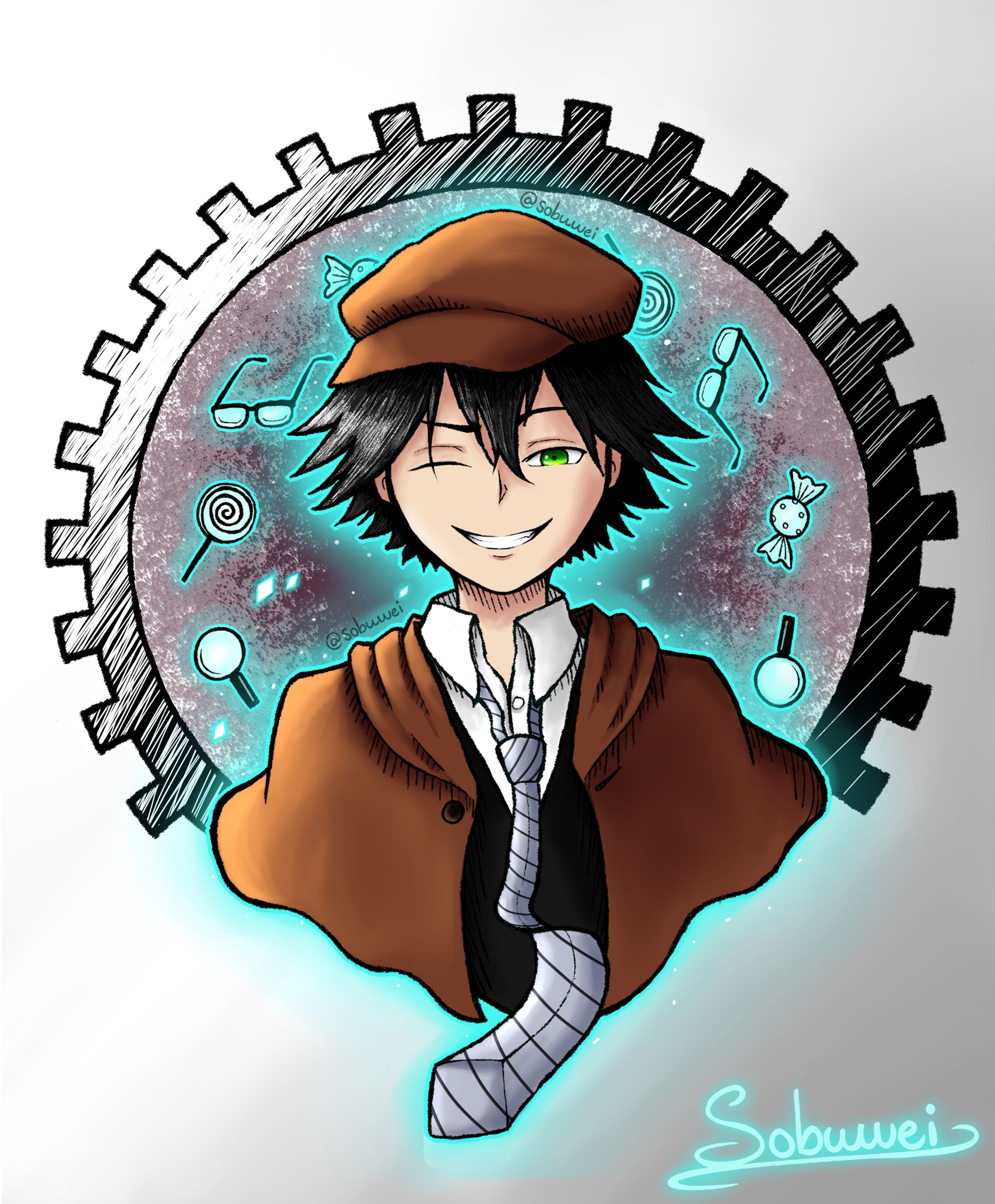 Edogawa Ranpo Portrait-1