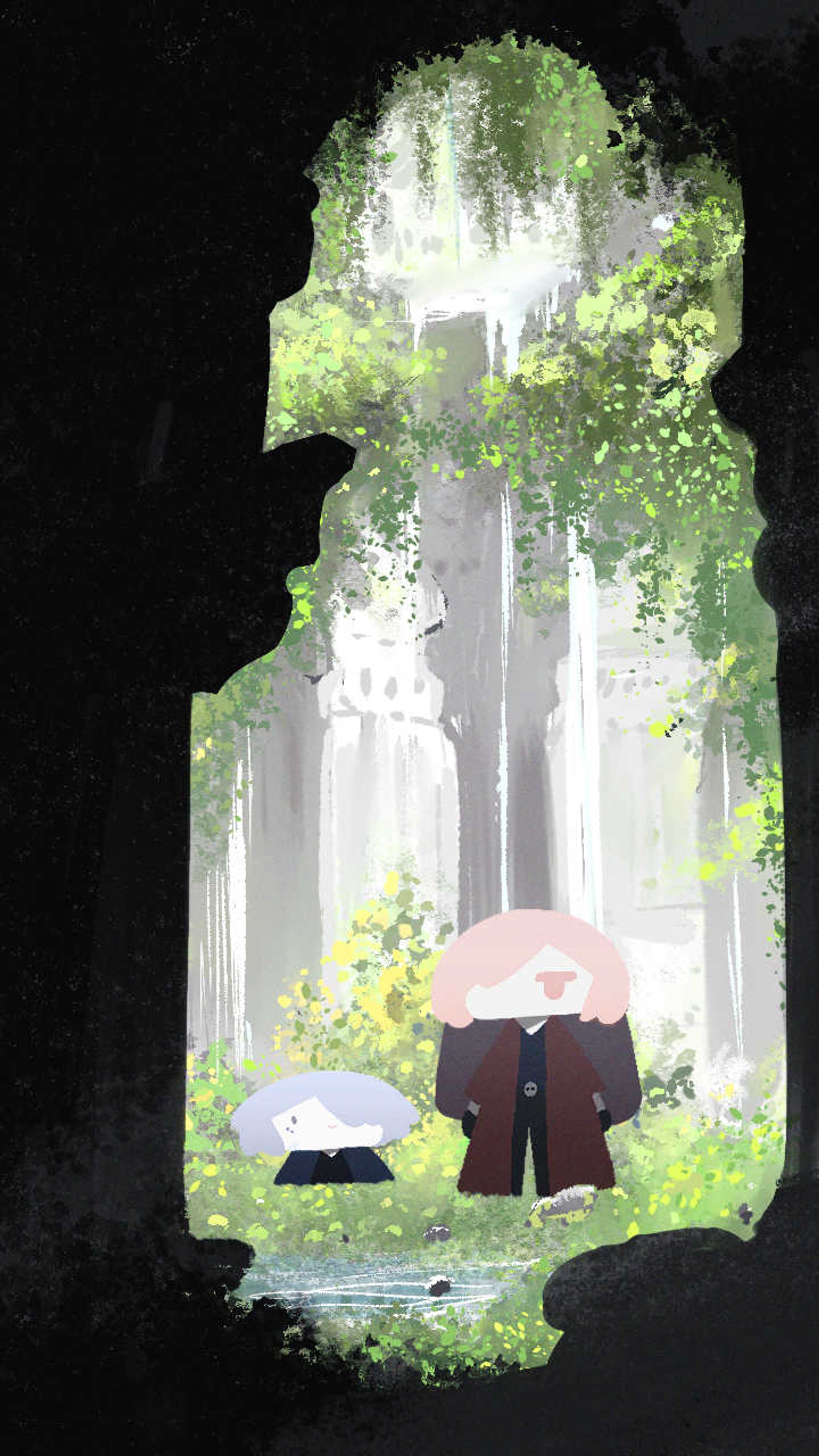 HoloEN game collab art-1