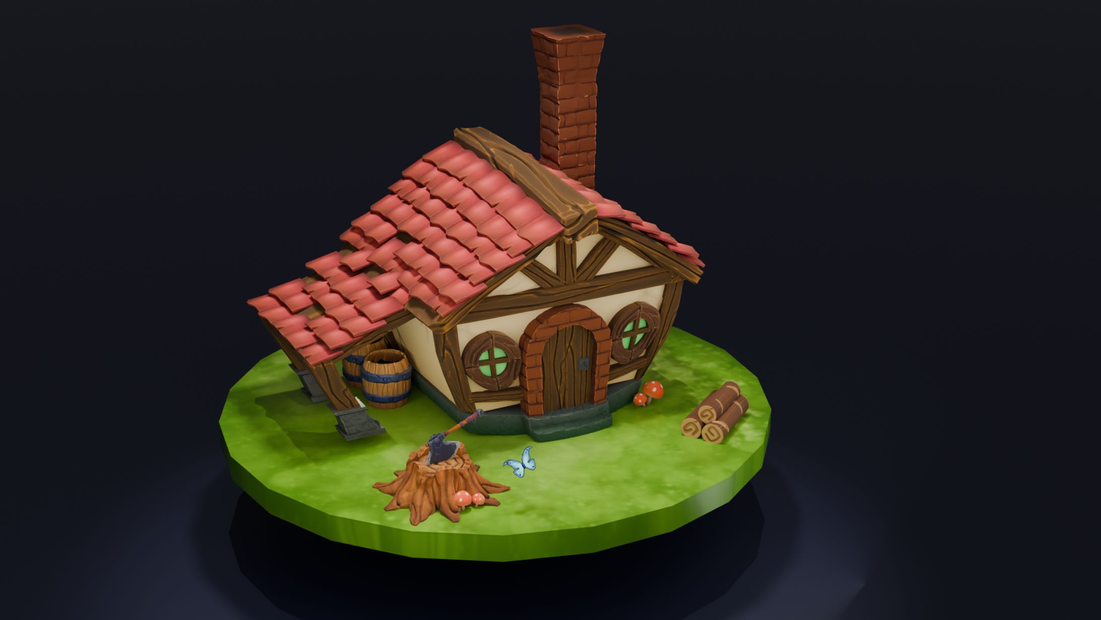 Stylized House-1