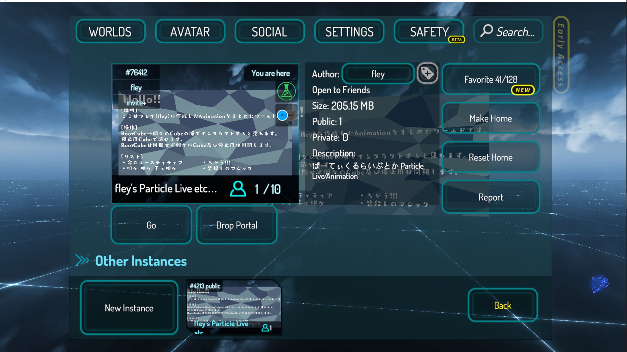 《ワールド制作》fley's particle Live etc...-1