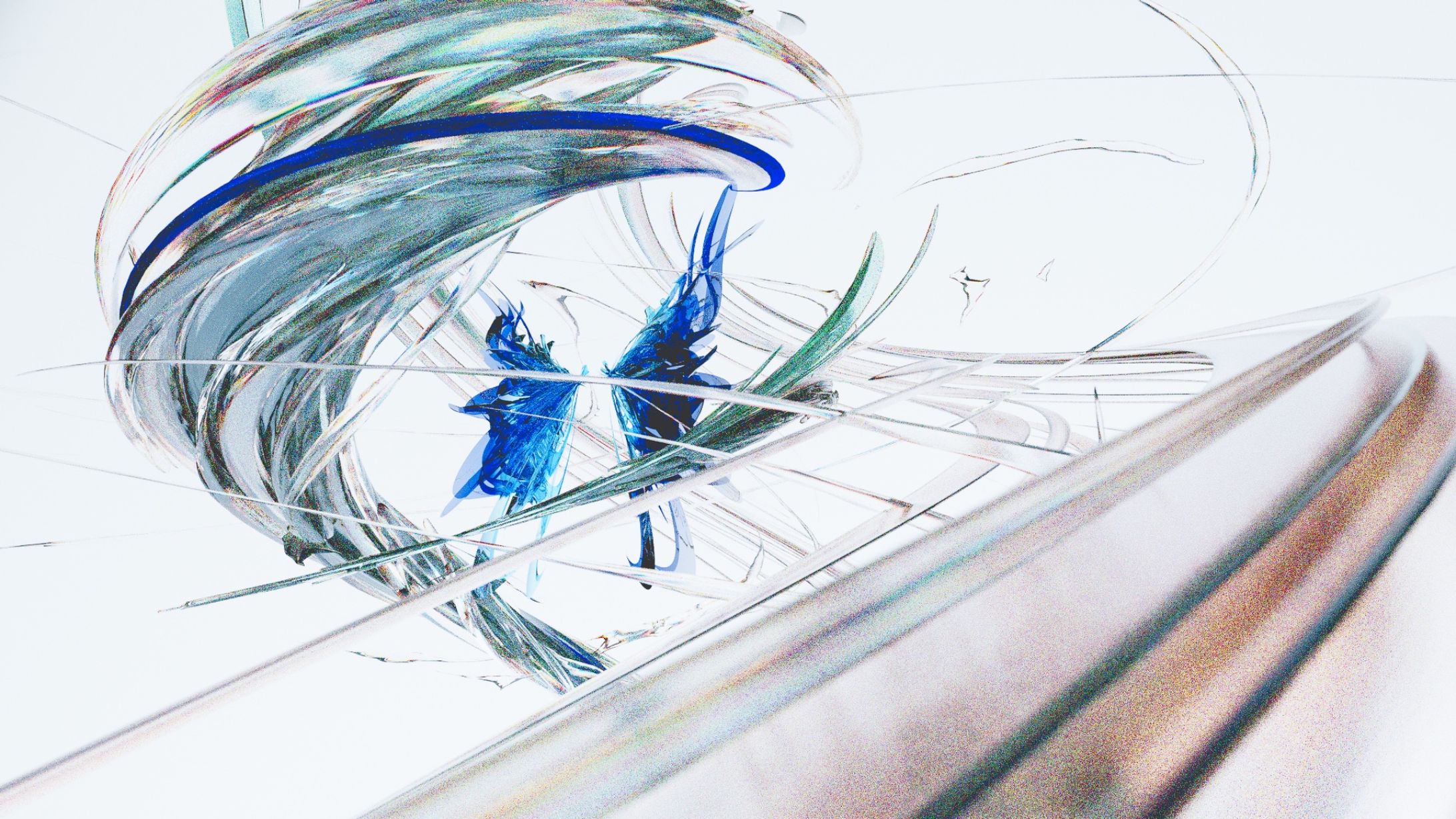 【blender 自主制作】Abstract-1