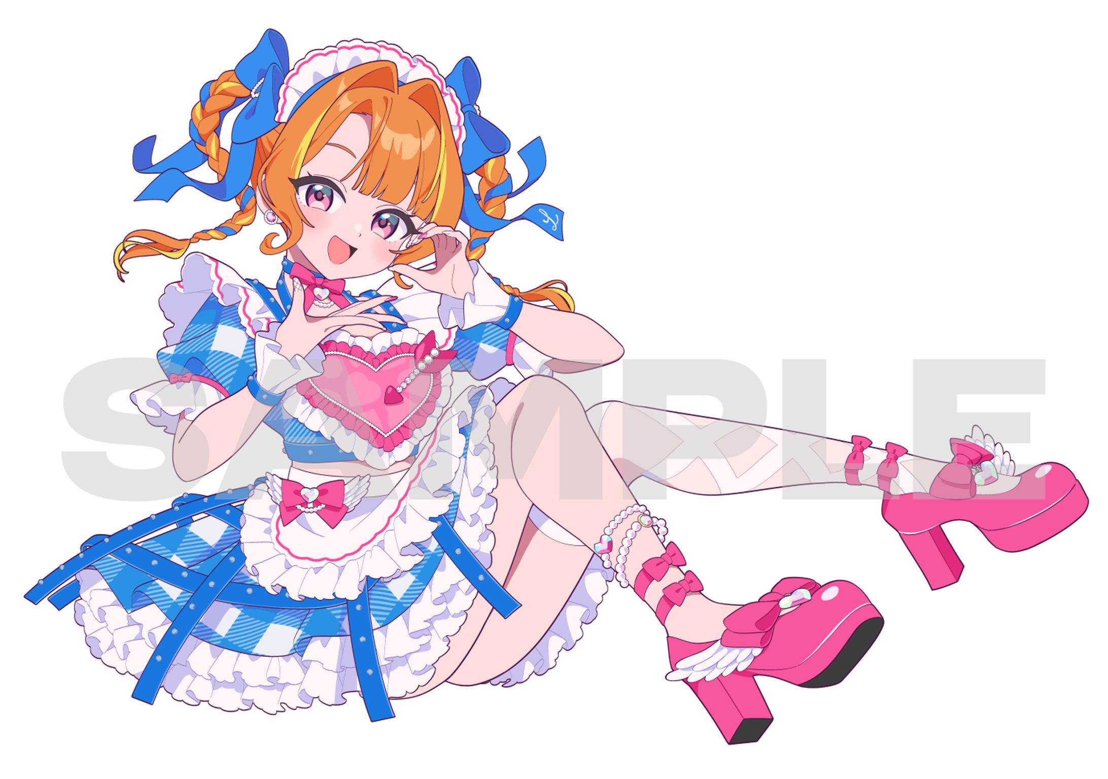 『どきどきキュン!で大暴走♡』 studio Lit.MVイラスト-1