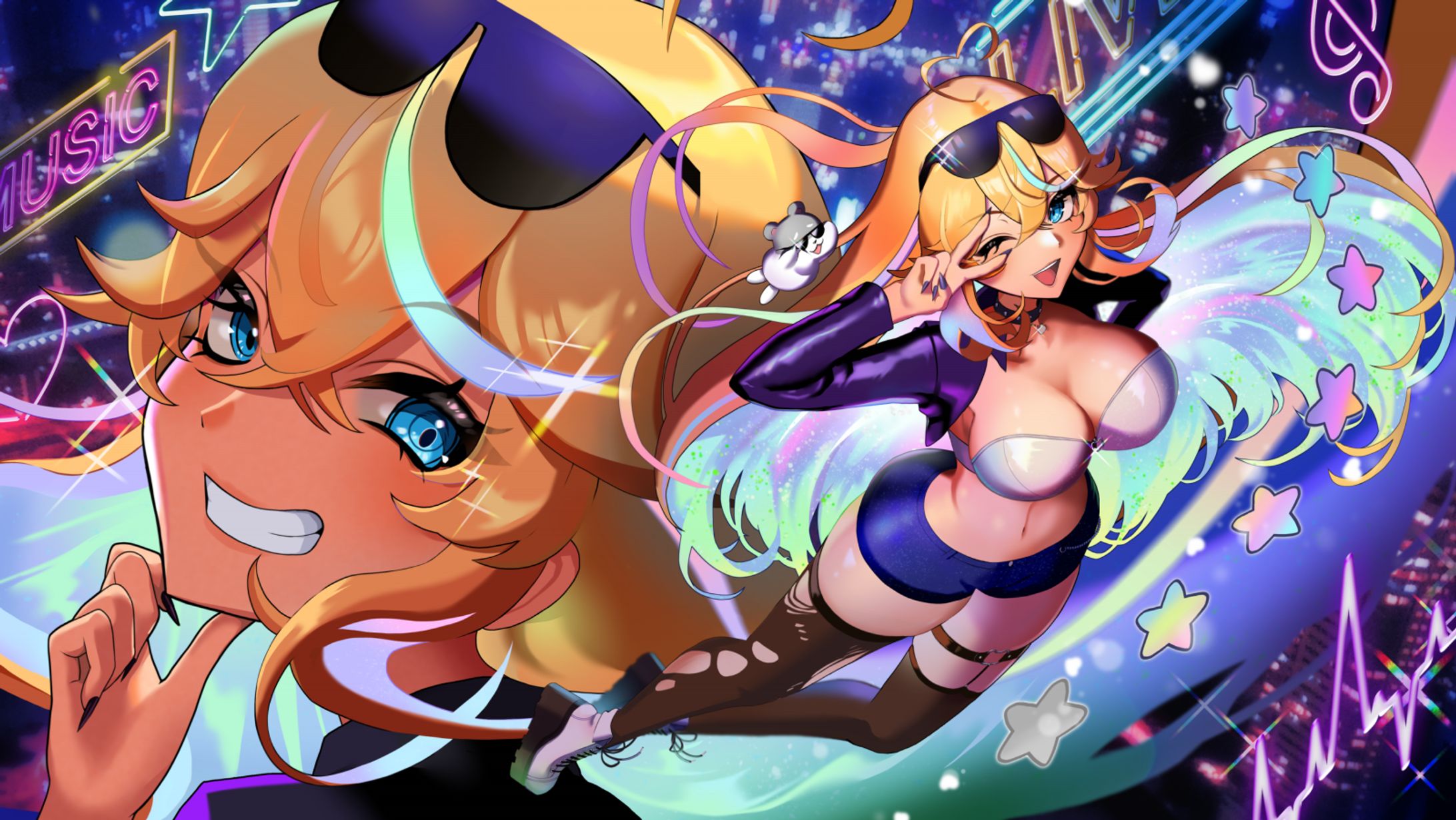 【ご依頼】Arielle / Commission for start soon animation & poster-1