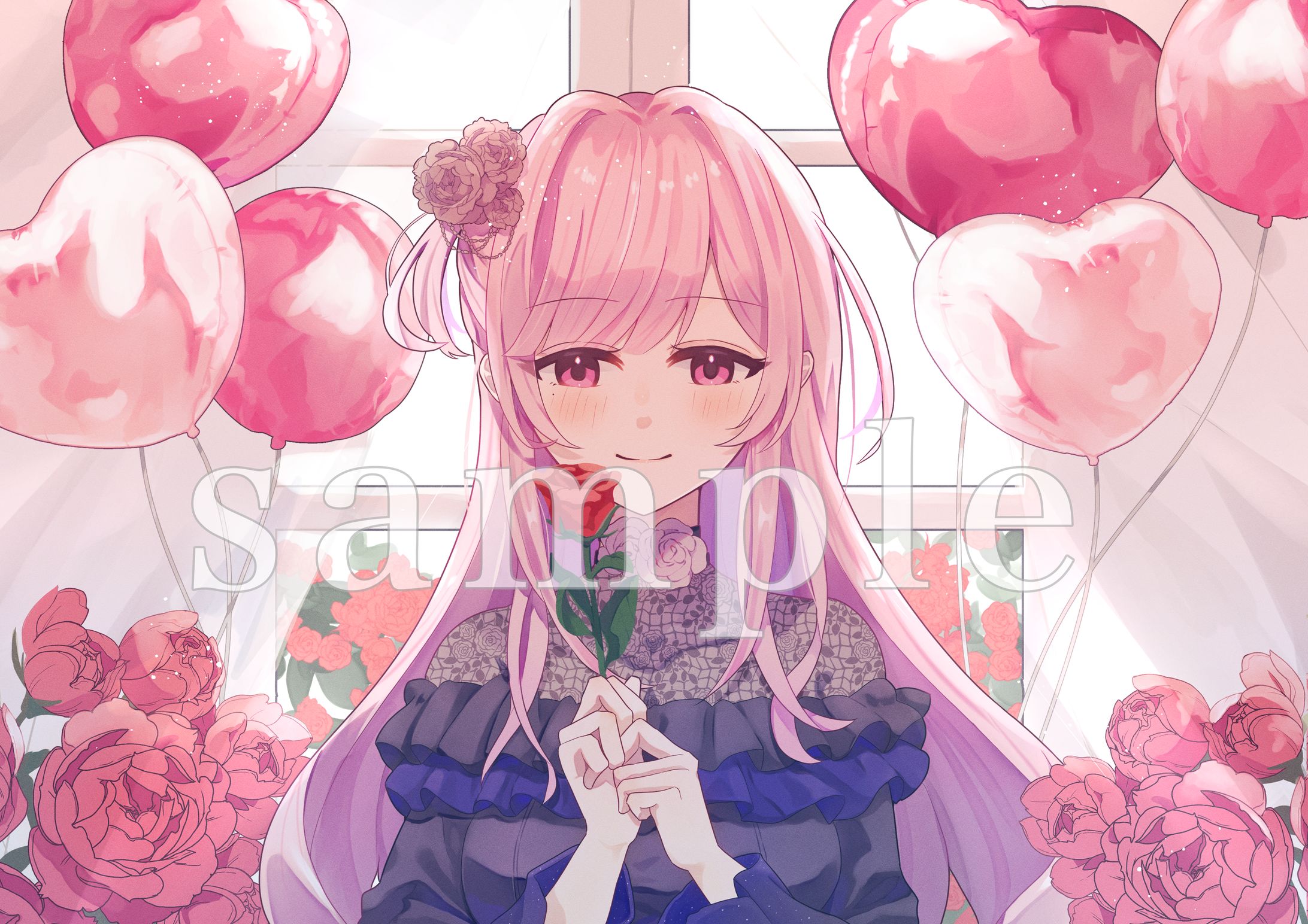 【ご依頼】HighLight所属グレイス・ブライト様　一枚絵-1