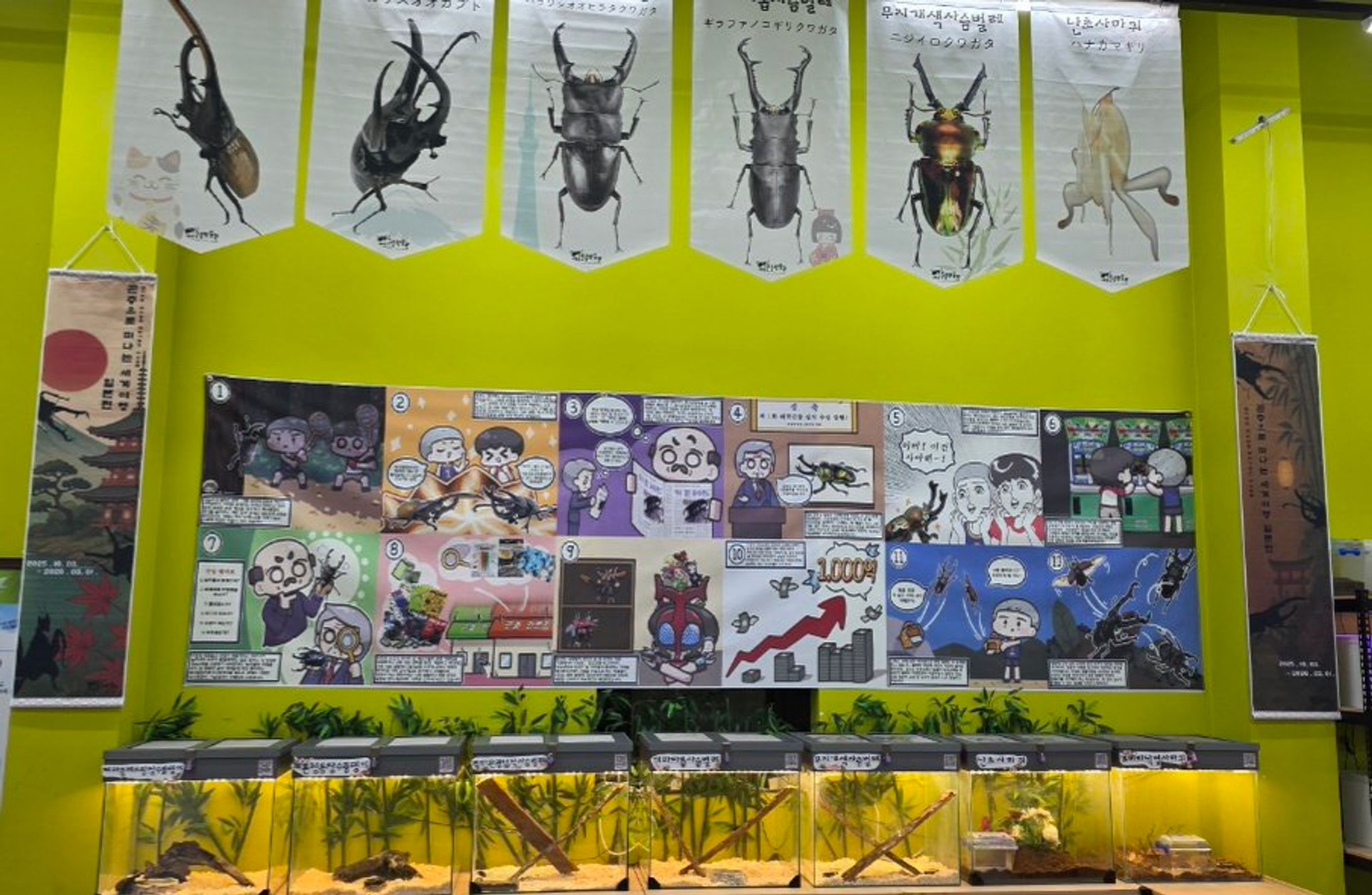 Comic Art Display in Yeoju Insect Museum-1