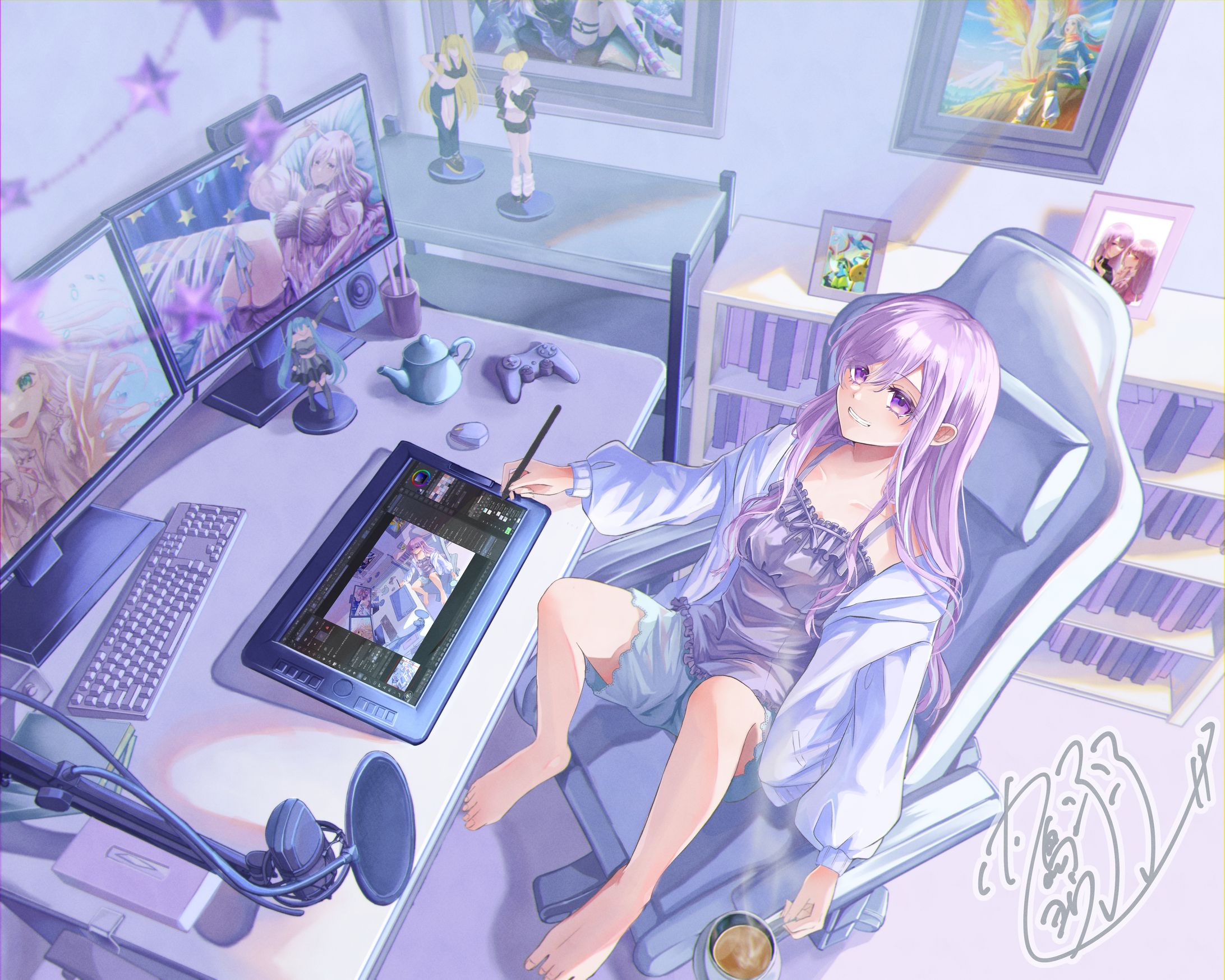 一次創作/依頼作品<カラーイラスト>-1