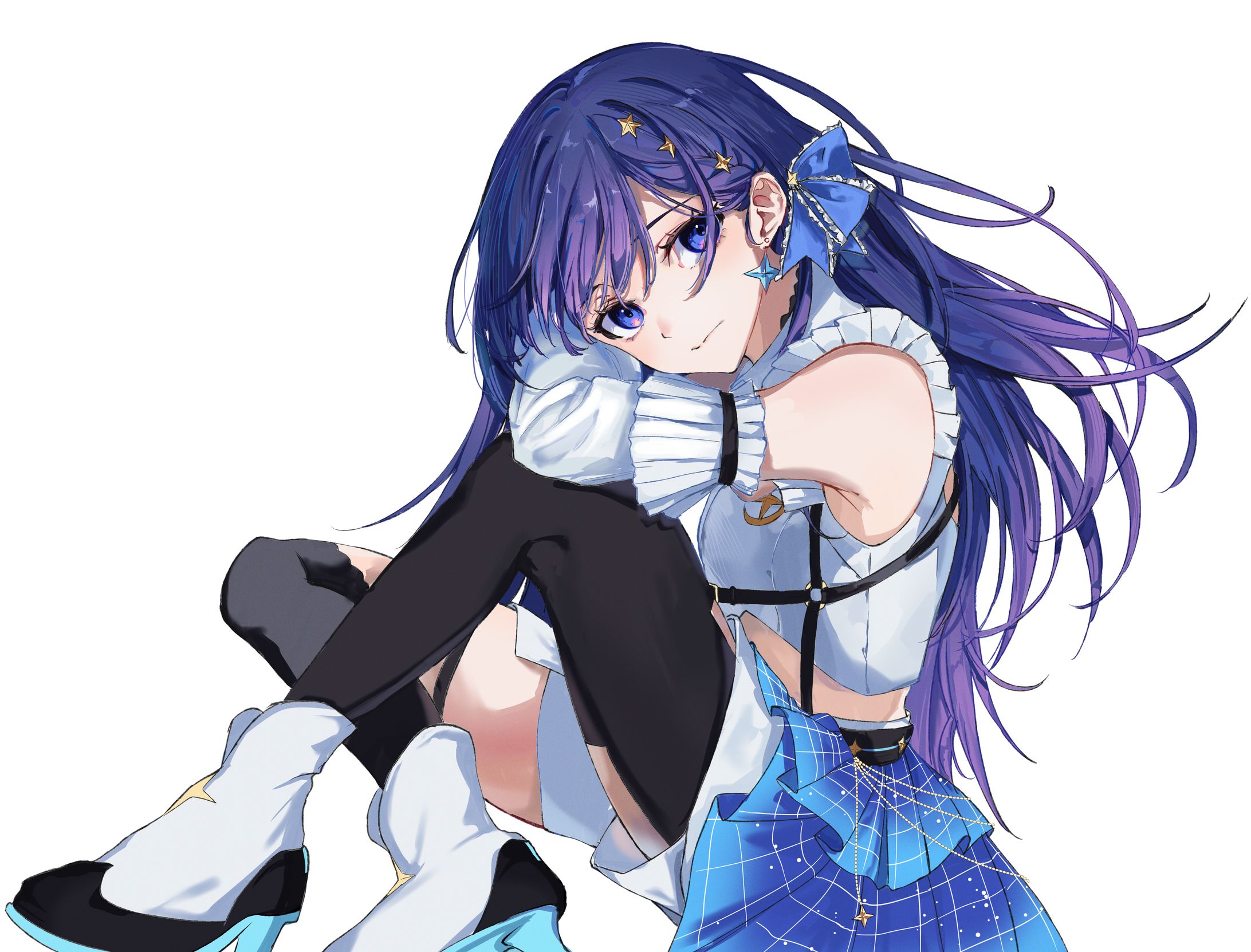 IM@S vα-liv - 「上水流宇宙」 Original MV illustration（パーツ化）-1
