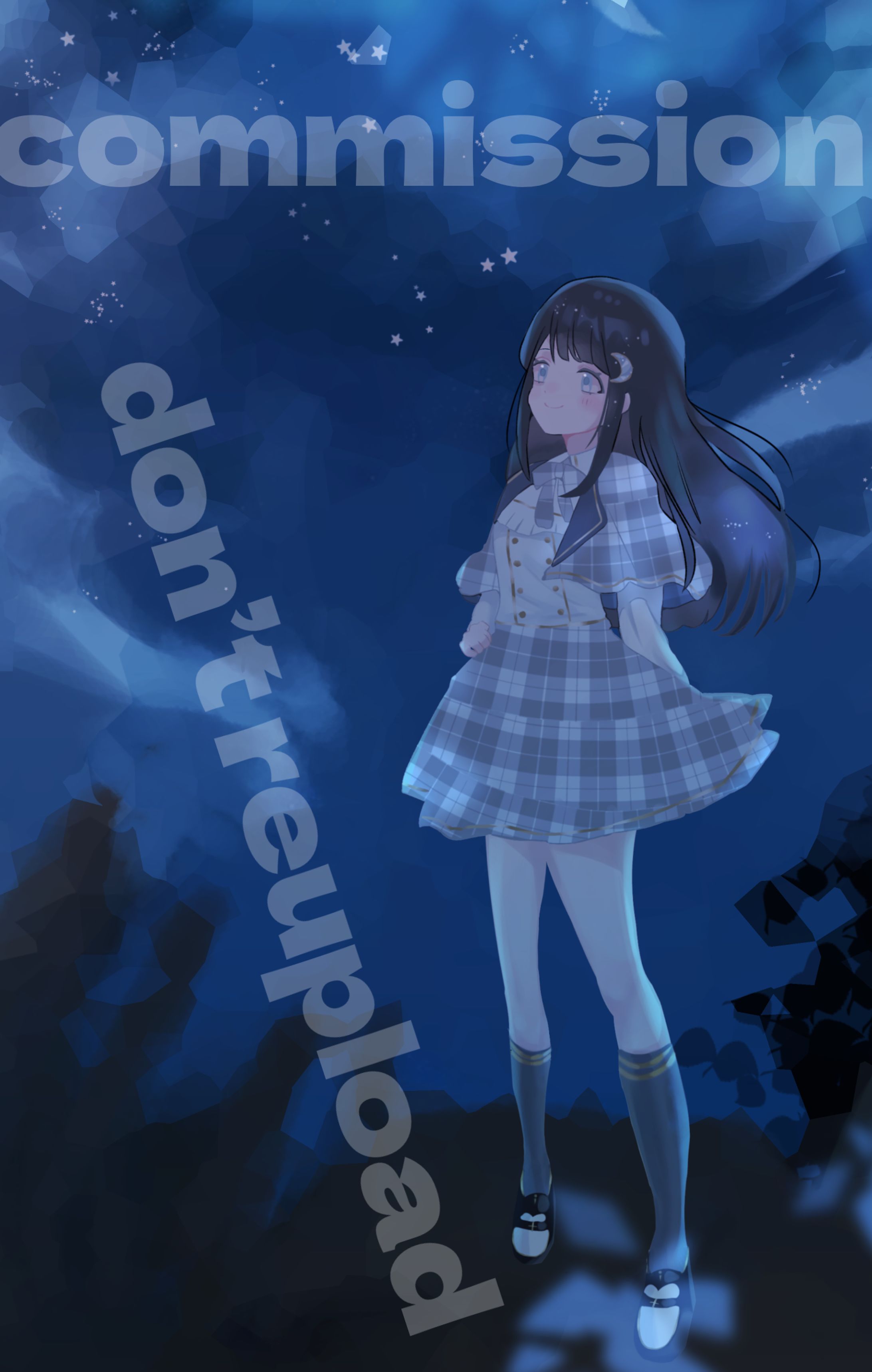 全身　一枚絵　制作　月夜様-1