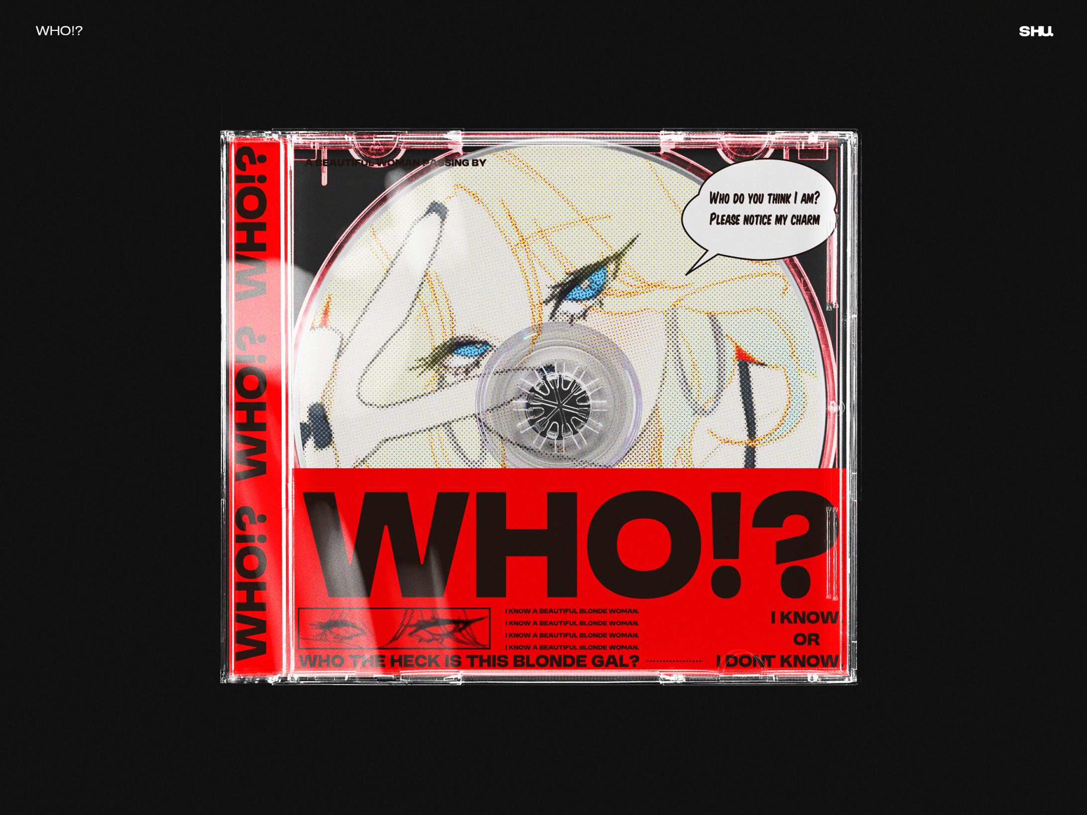 WHO!?　CDジャケット-1