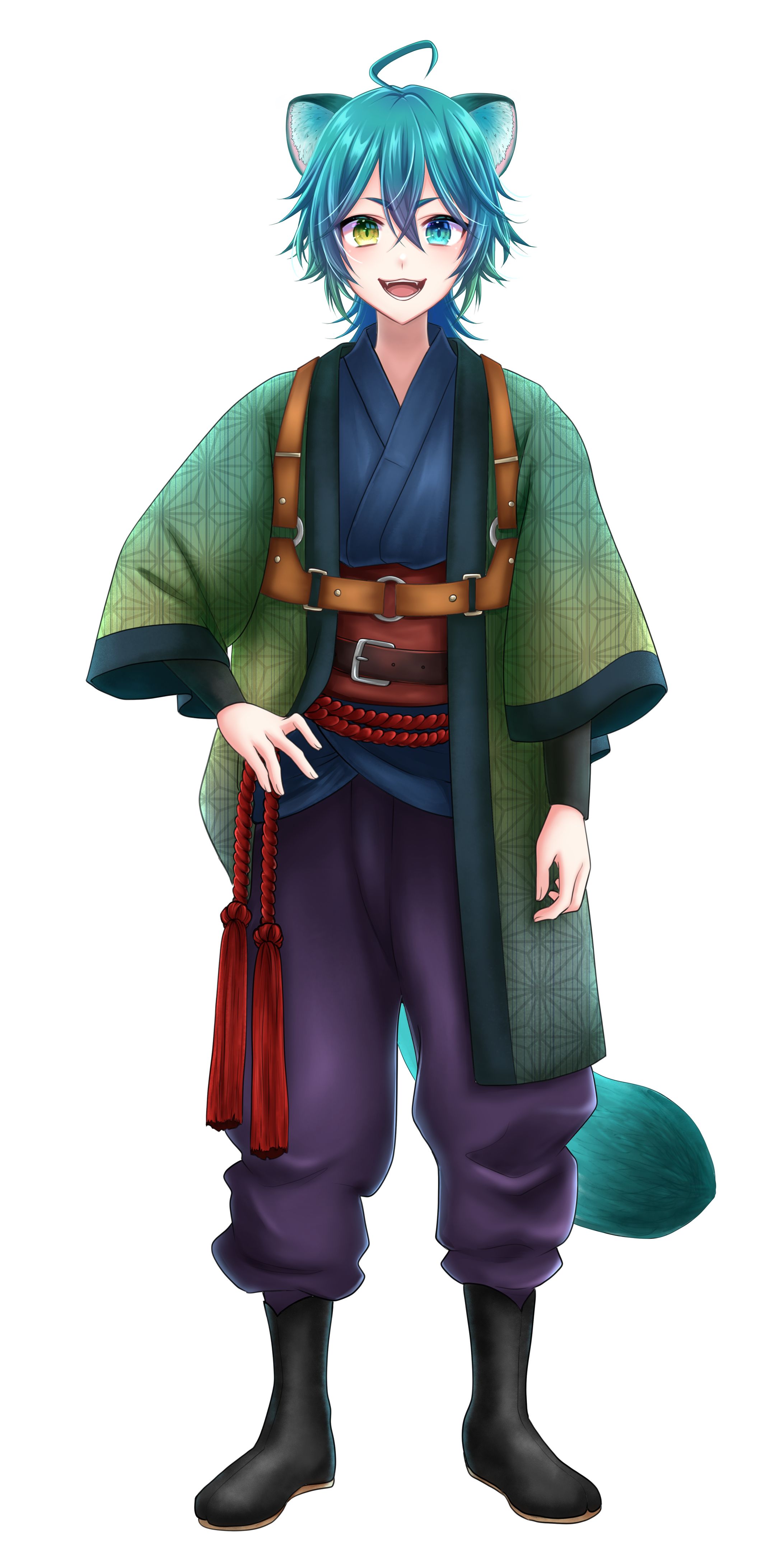 猫狸色人様　立ち絵＆SD＆ロゴ-1