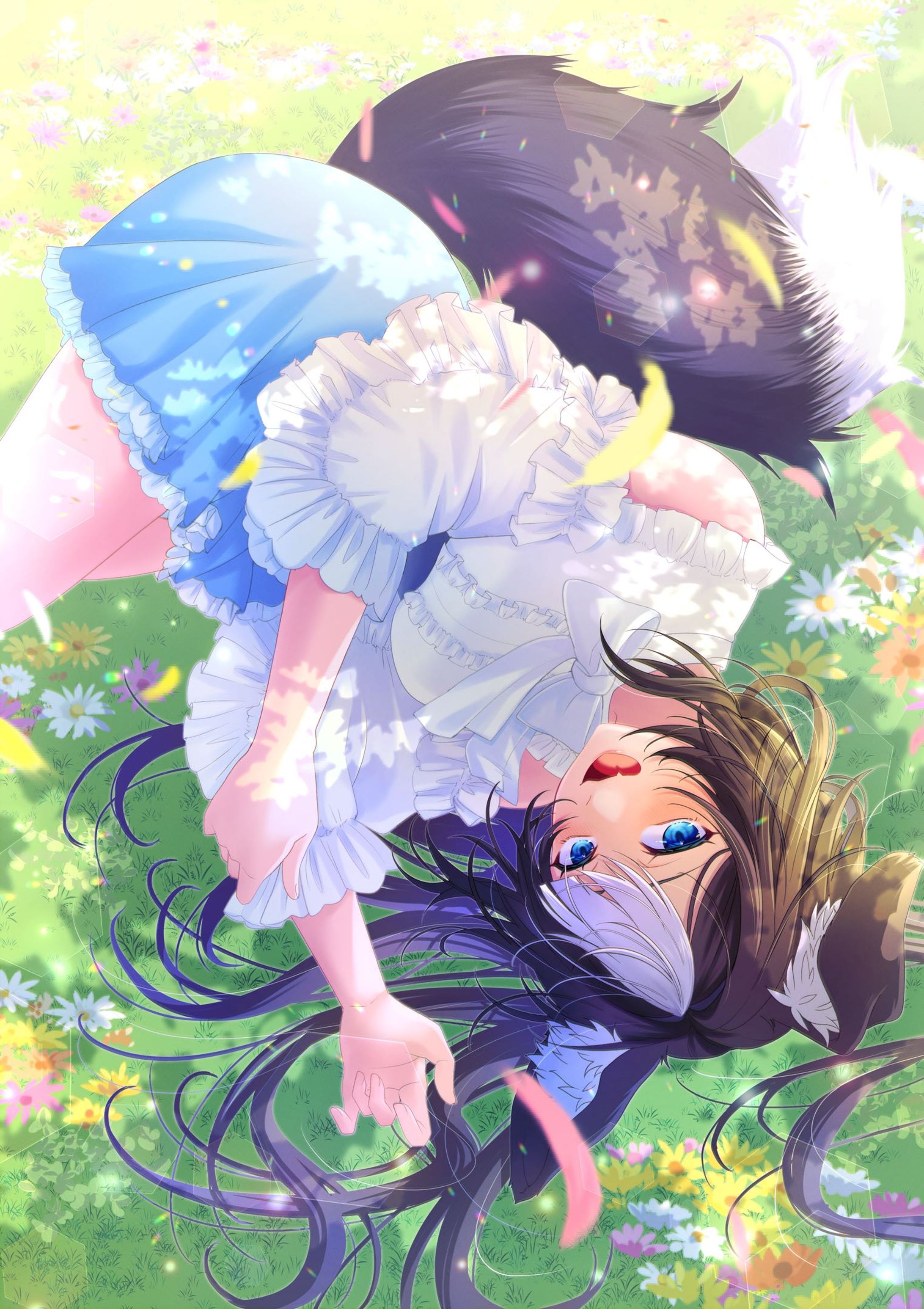 縞々こりぃ様 周年記念イラスト-1