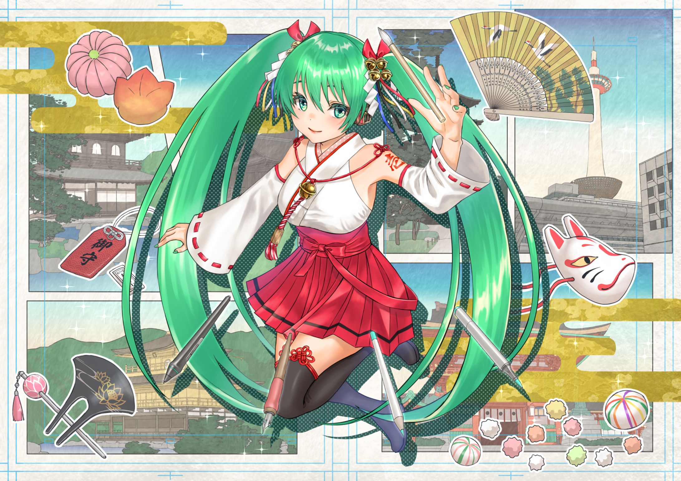 京都×ミク-1