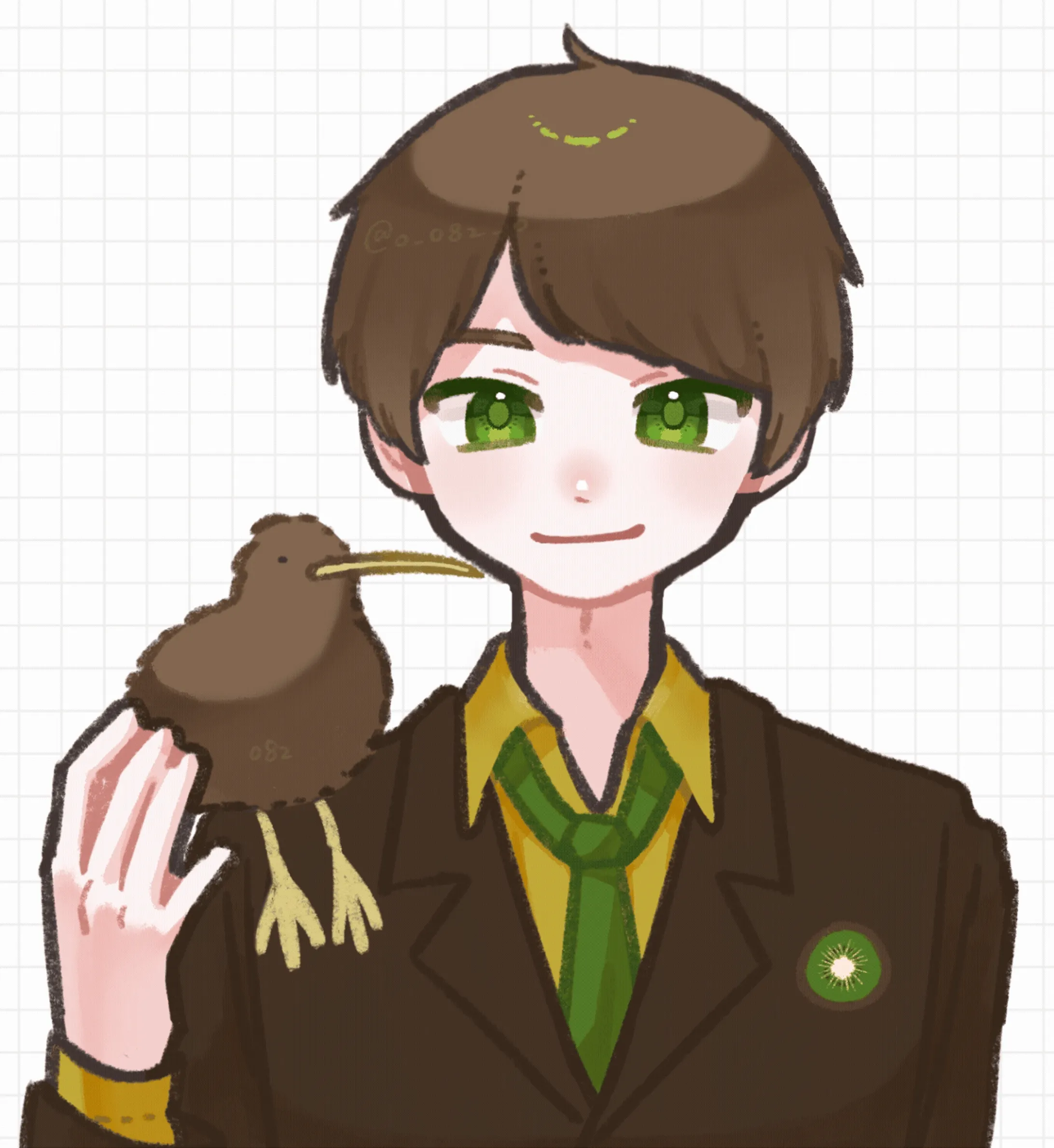 うやくん様 バストアップイラスト-1