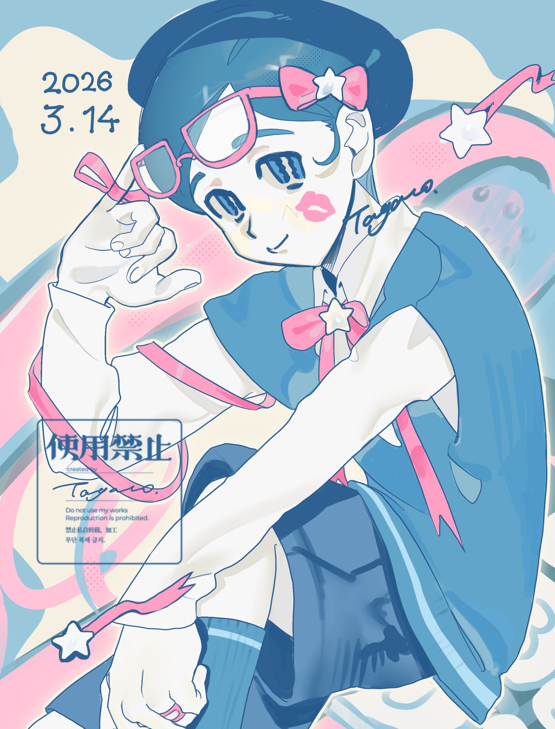 オリジナルイラスト│自主制作-1