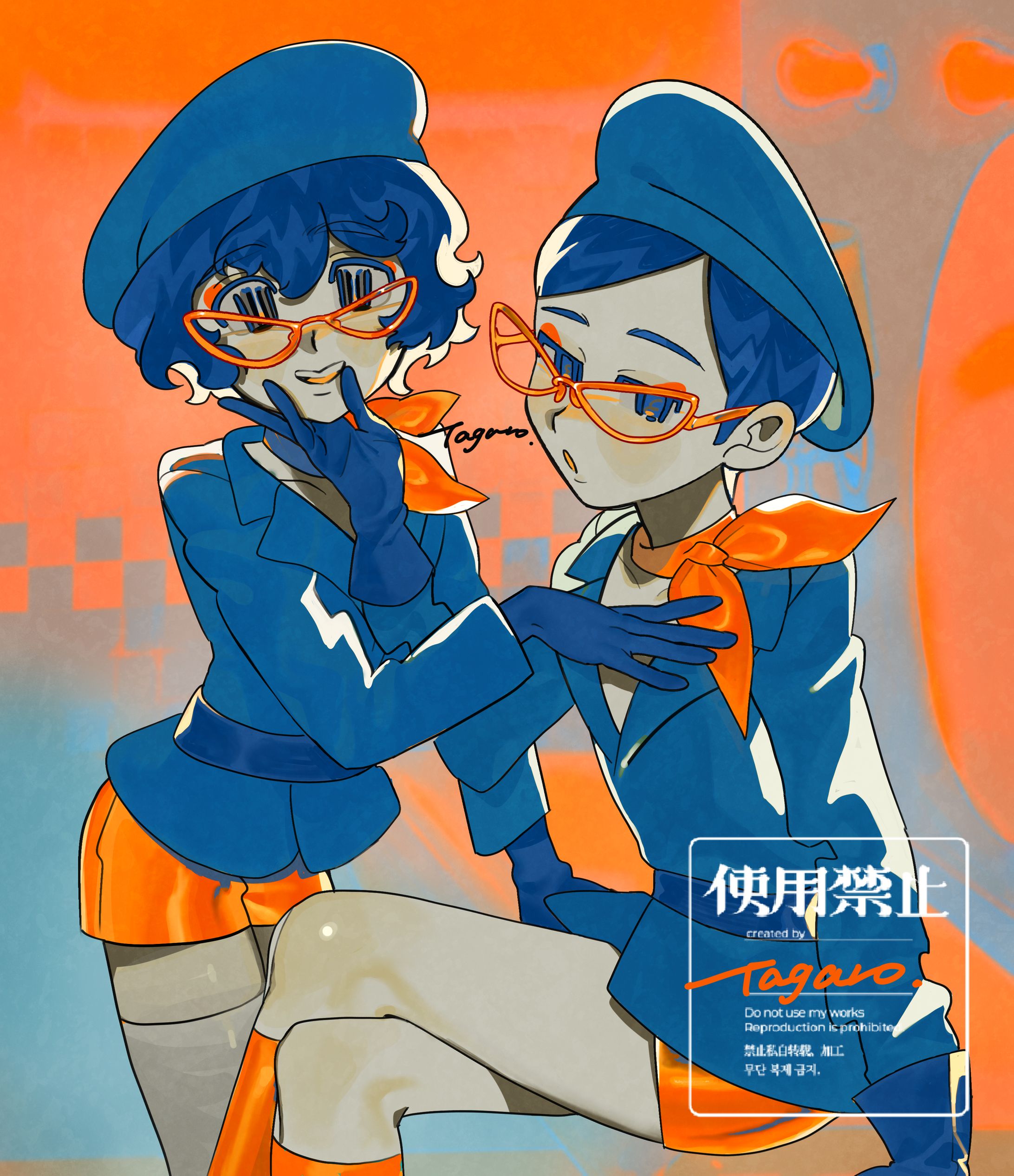 オリジナルイラスト│自主制作-1