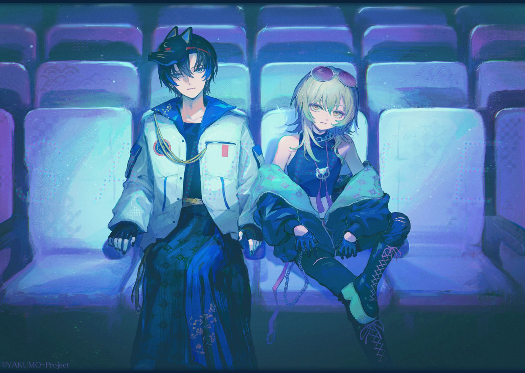 『シネマ』cover八九百Project 天道サン&一月一│MVイラスト-1