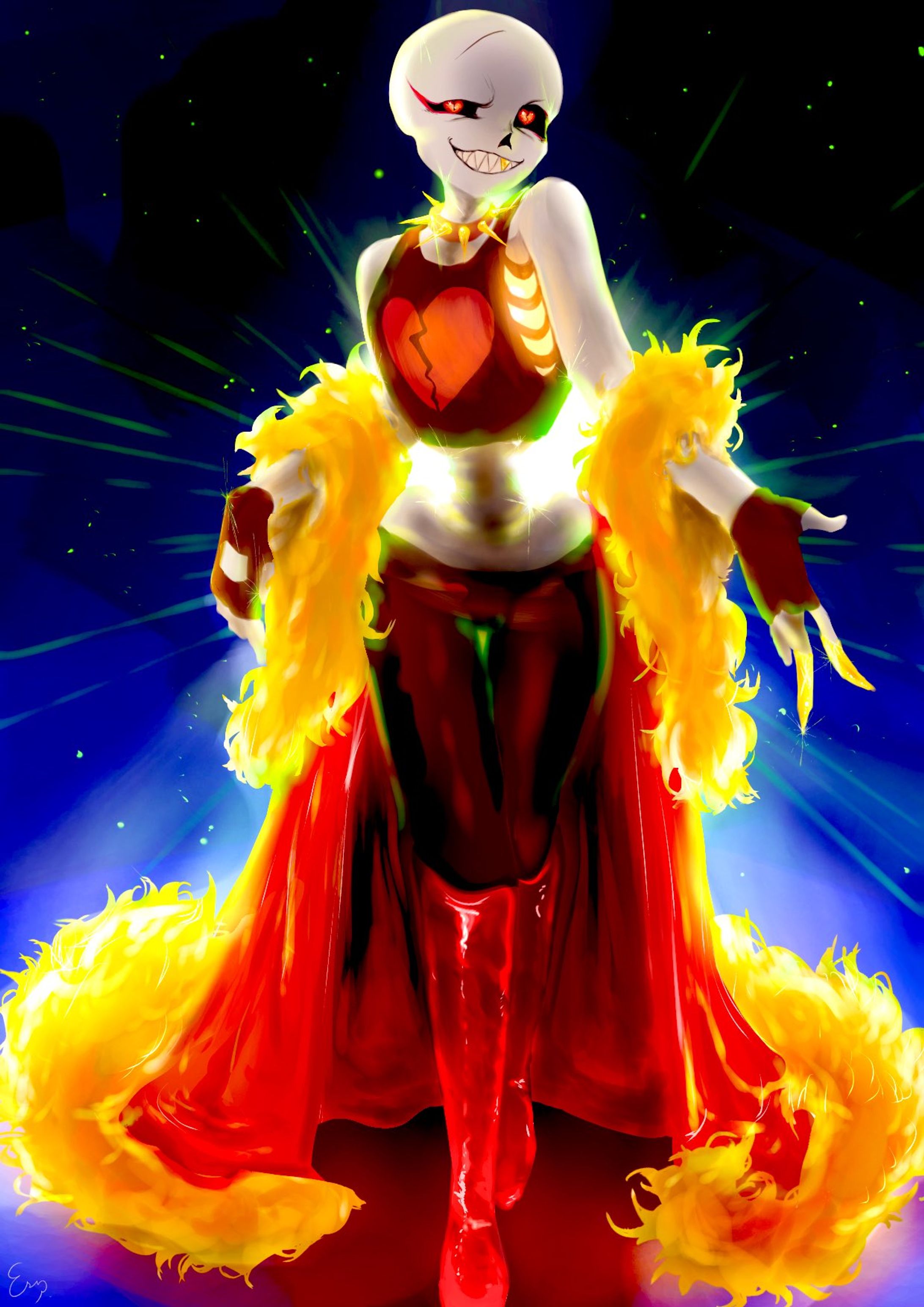 版権絵『UNDERTALE』 AU FellLust-1