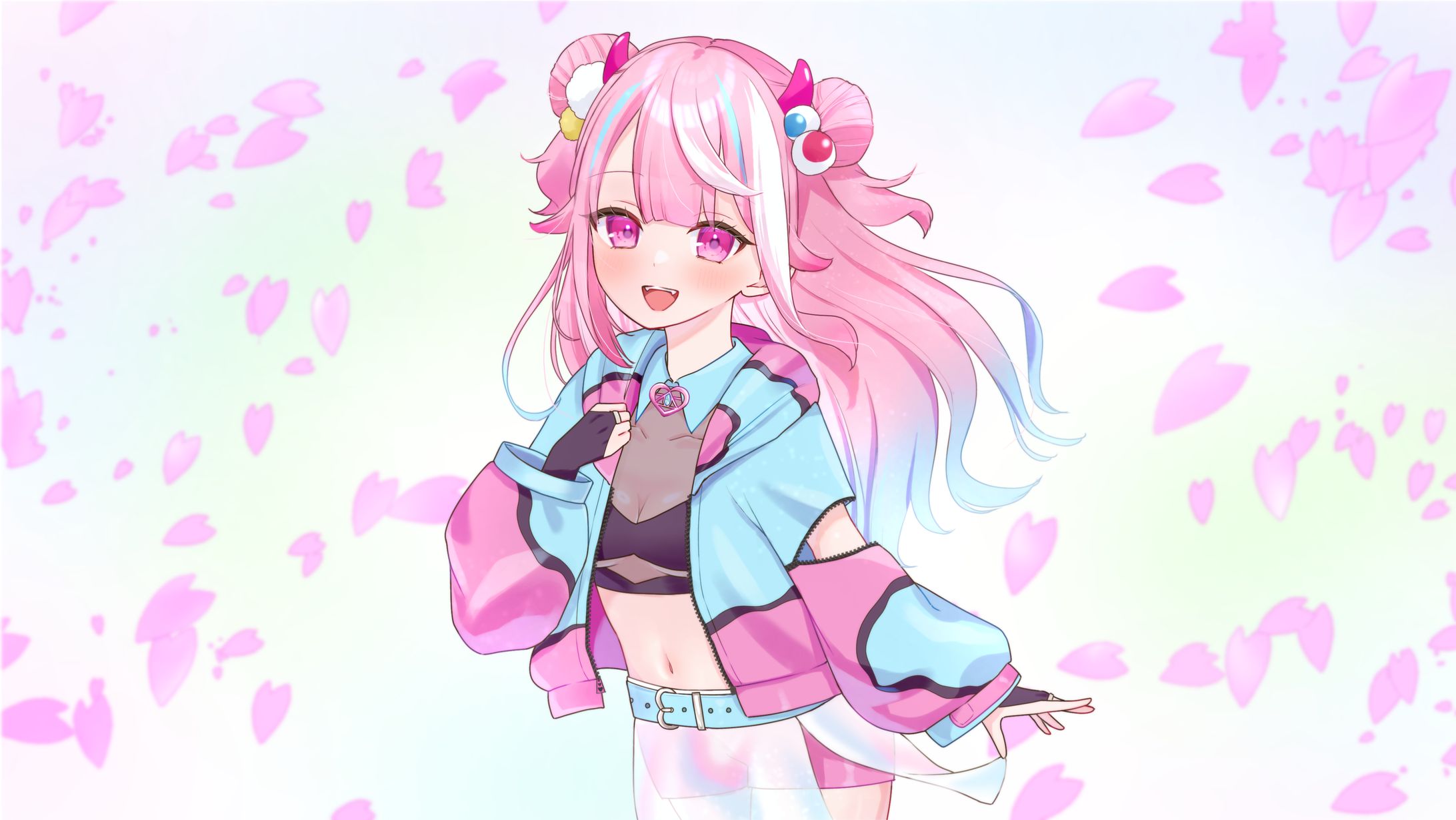 【works】魔桜エナ様 MVイラスト-1