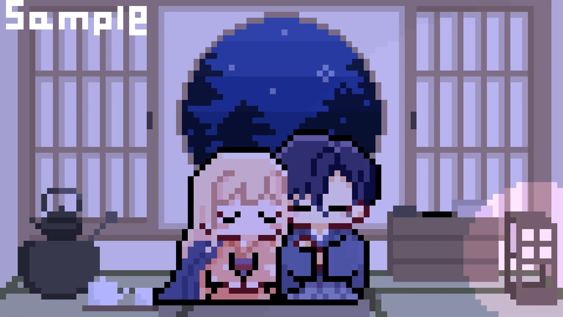 金森ケイタ様・商業漫画『寧々の結婚』ドット絵アニメーション-1