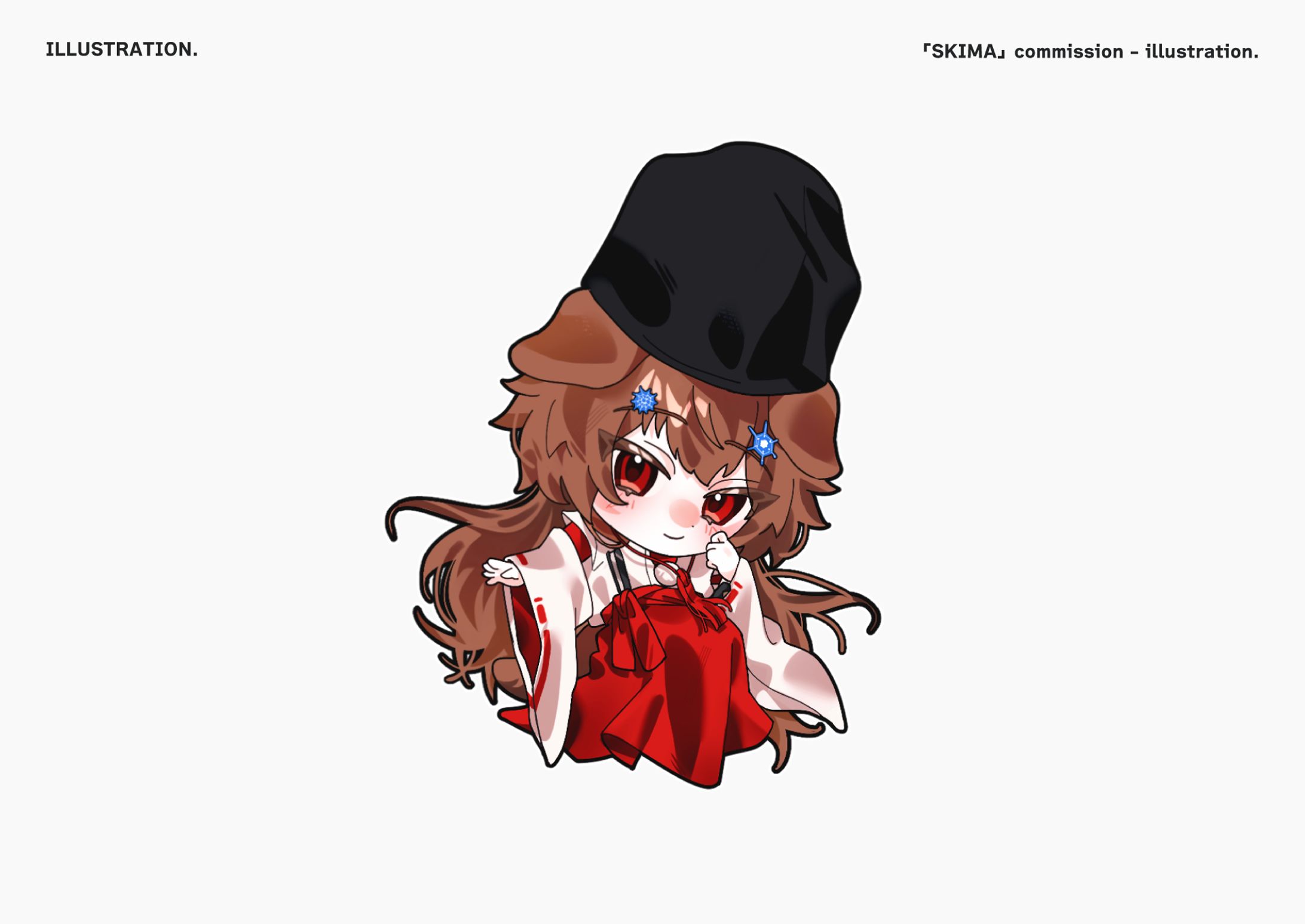 コミッションサイト「SKIMA」ご依頼SDイラスト-1