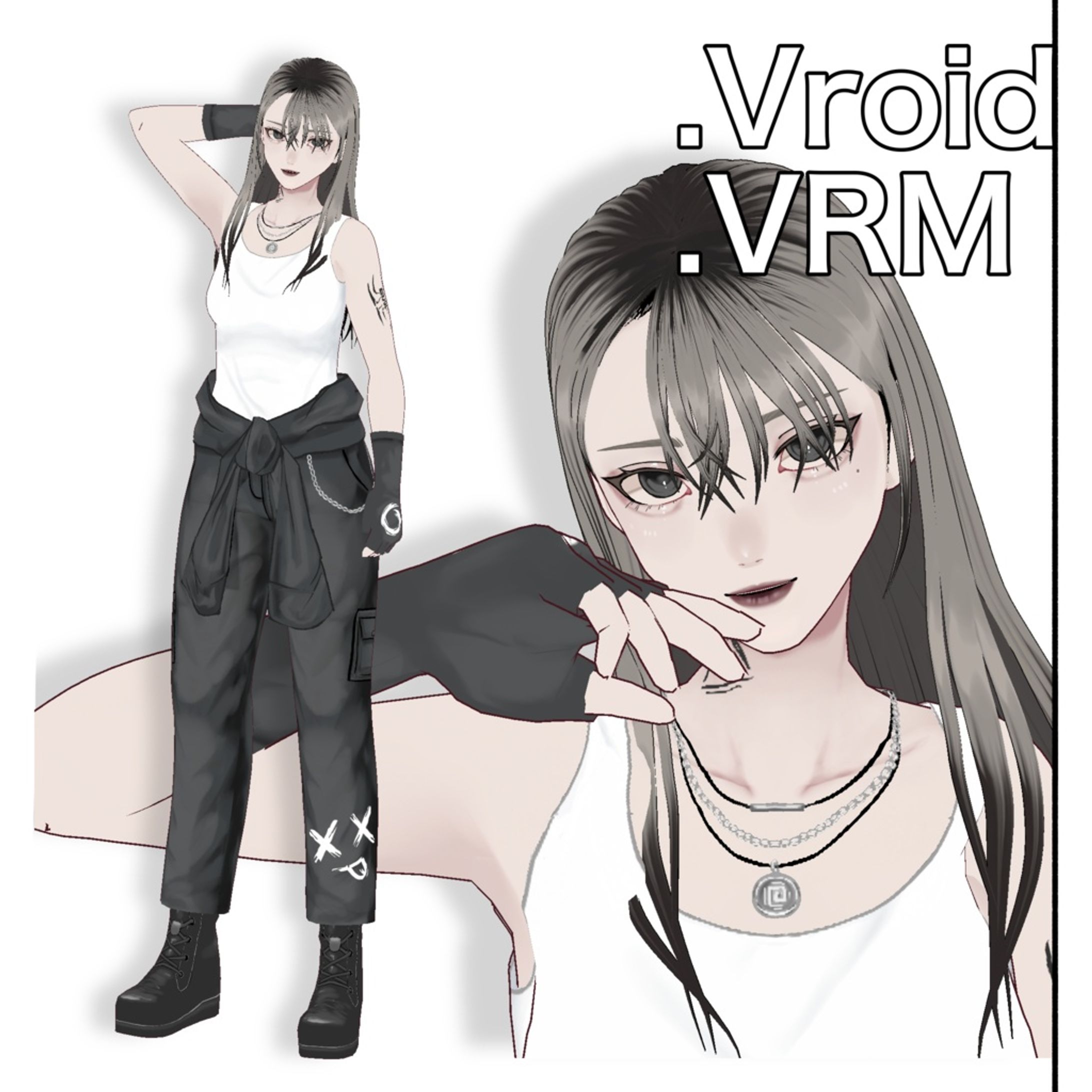 VRoidモデル(Booth販売)-1