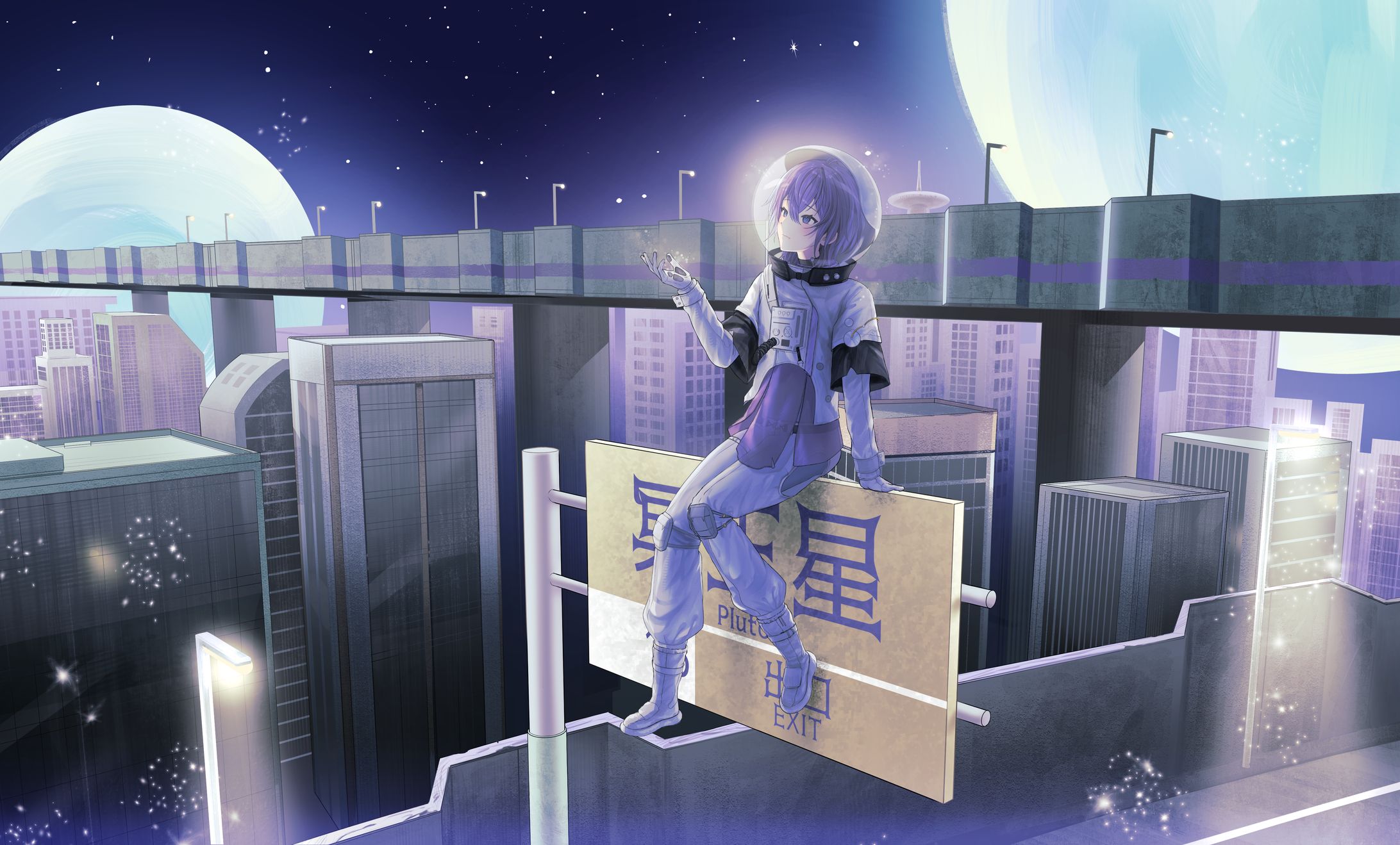 【案件】とわのしき様一枚絵-1