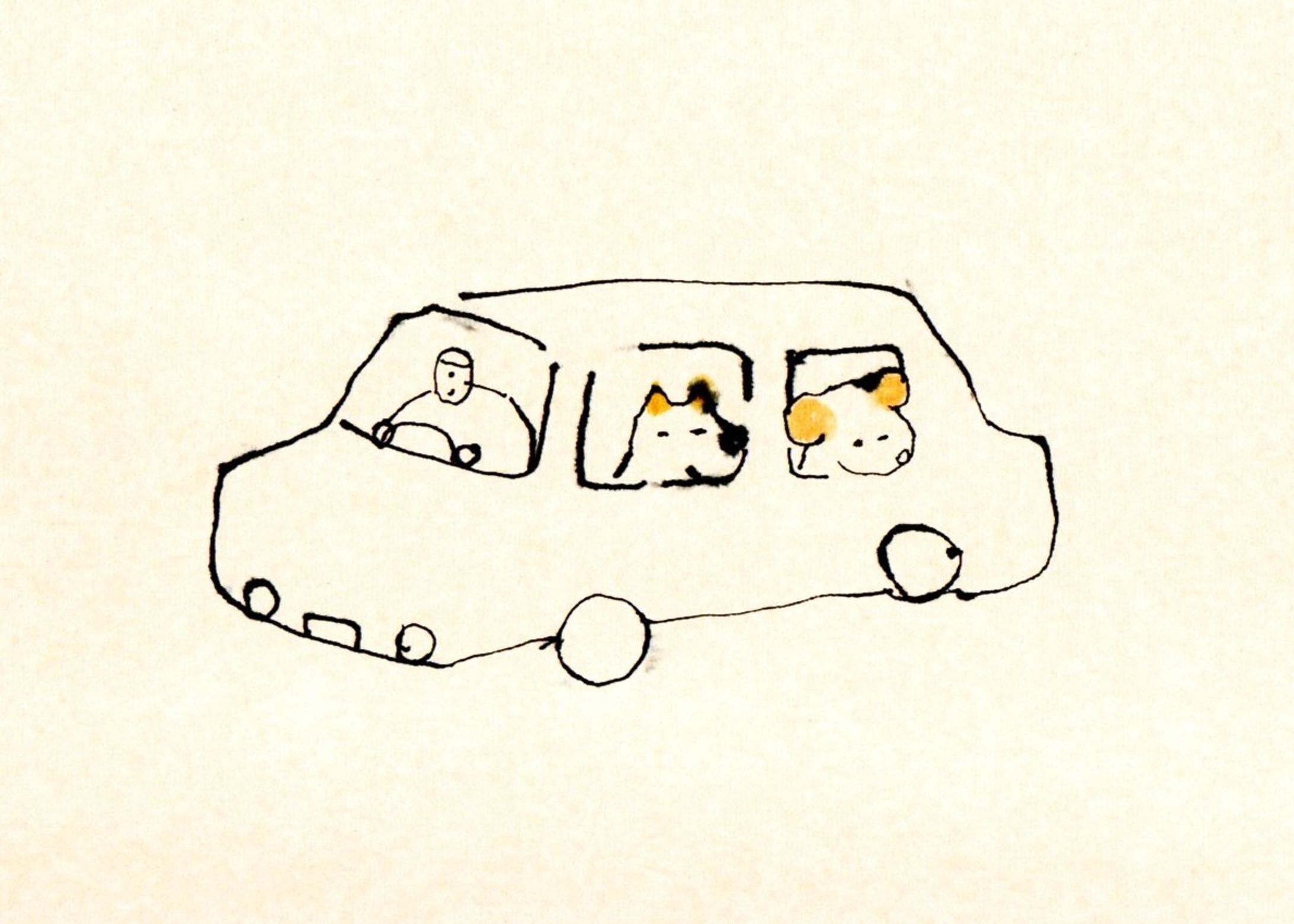 「ドライブ」オリジナルイラスト-1
