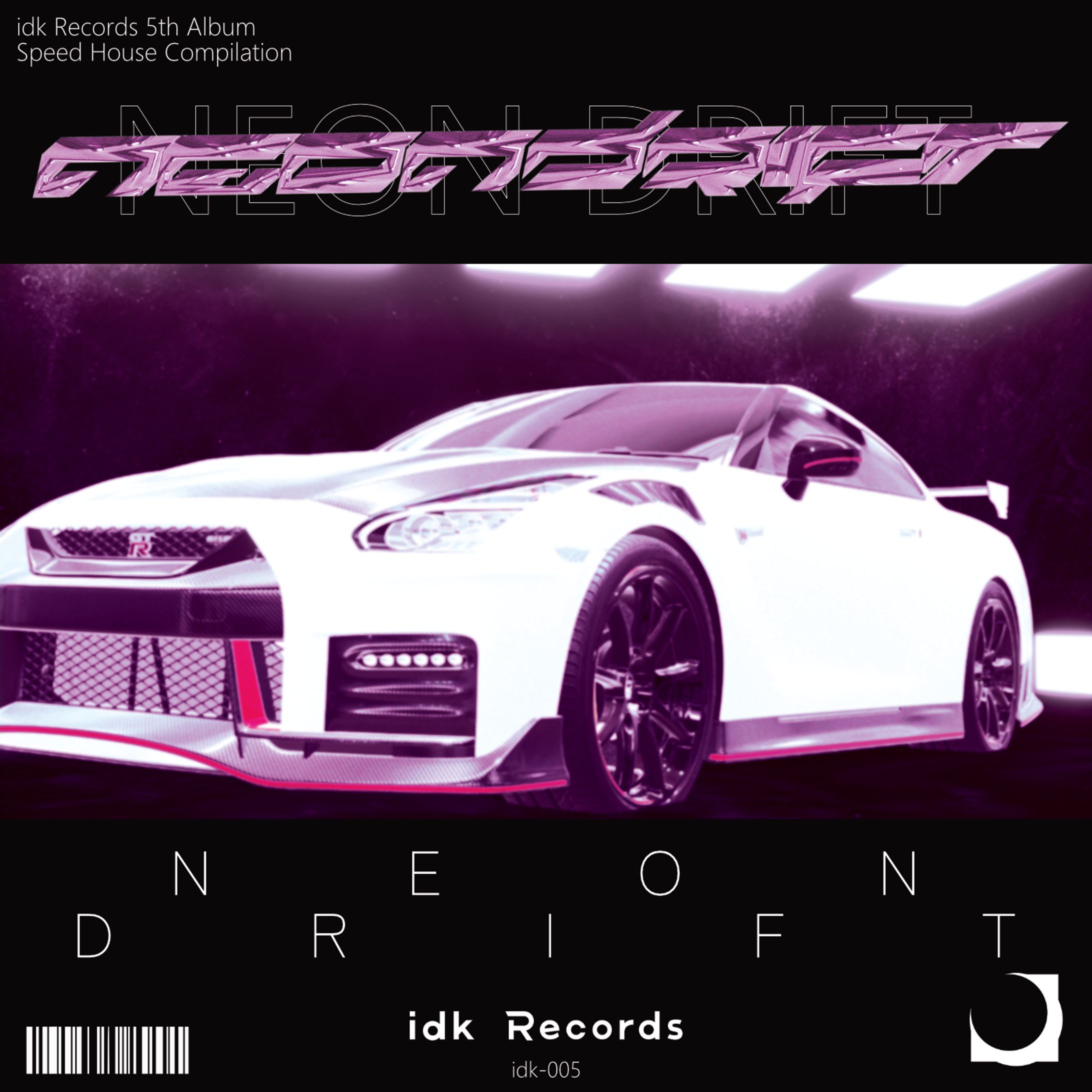 NEON DRIFT ジャケットデザイン-1