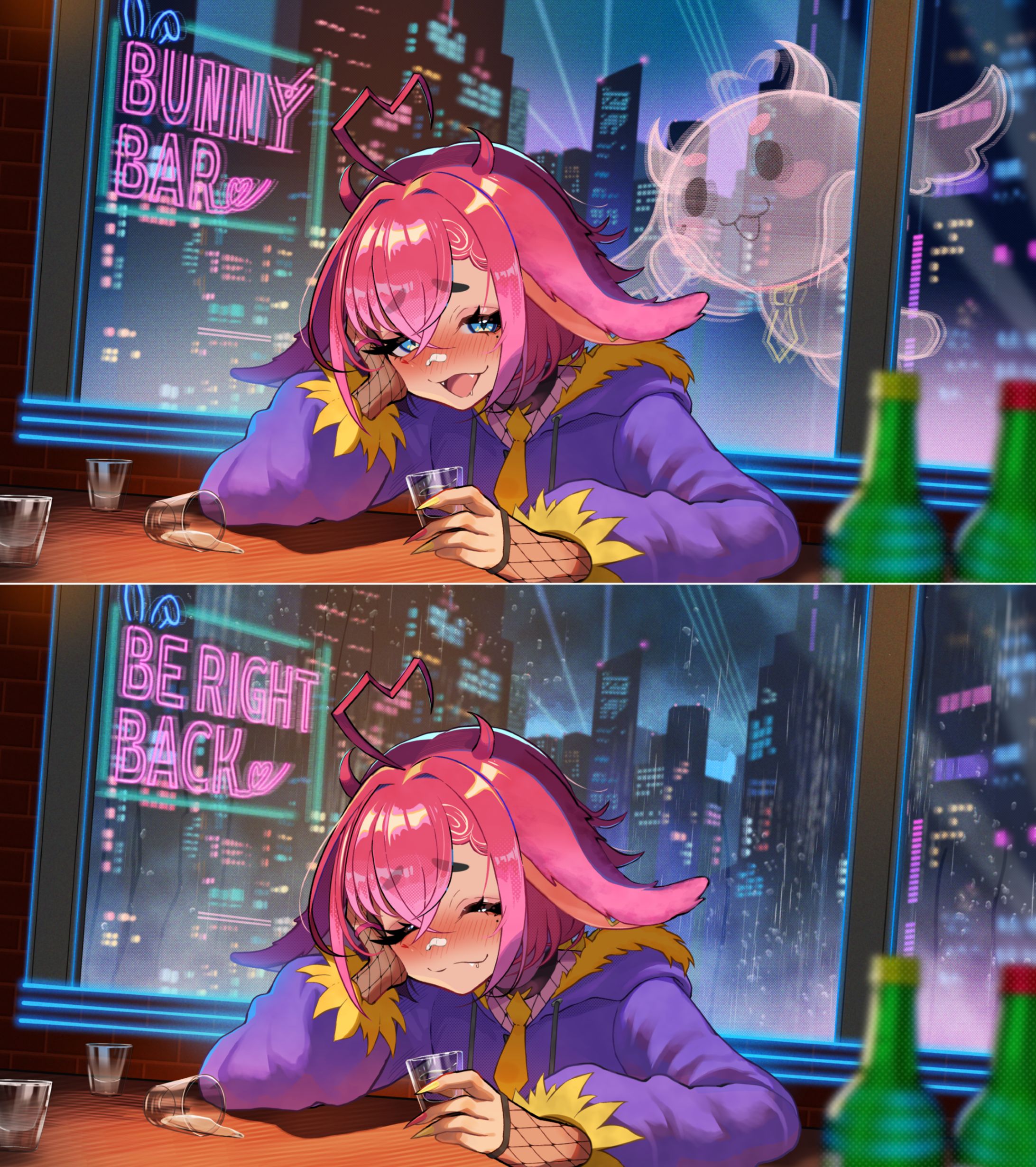 ご依頼: VTuber El XoX | Be Right Back Screen Art-1