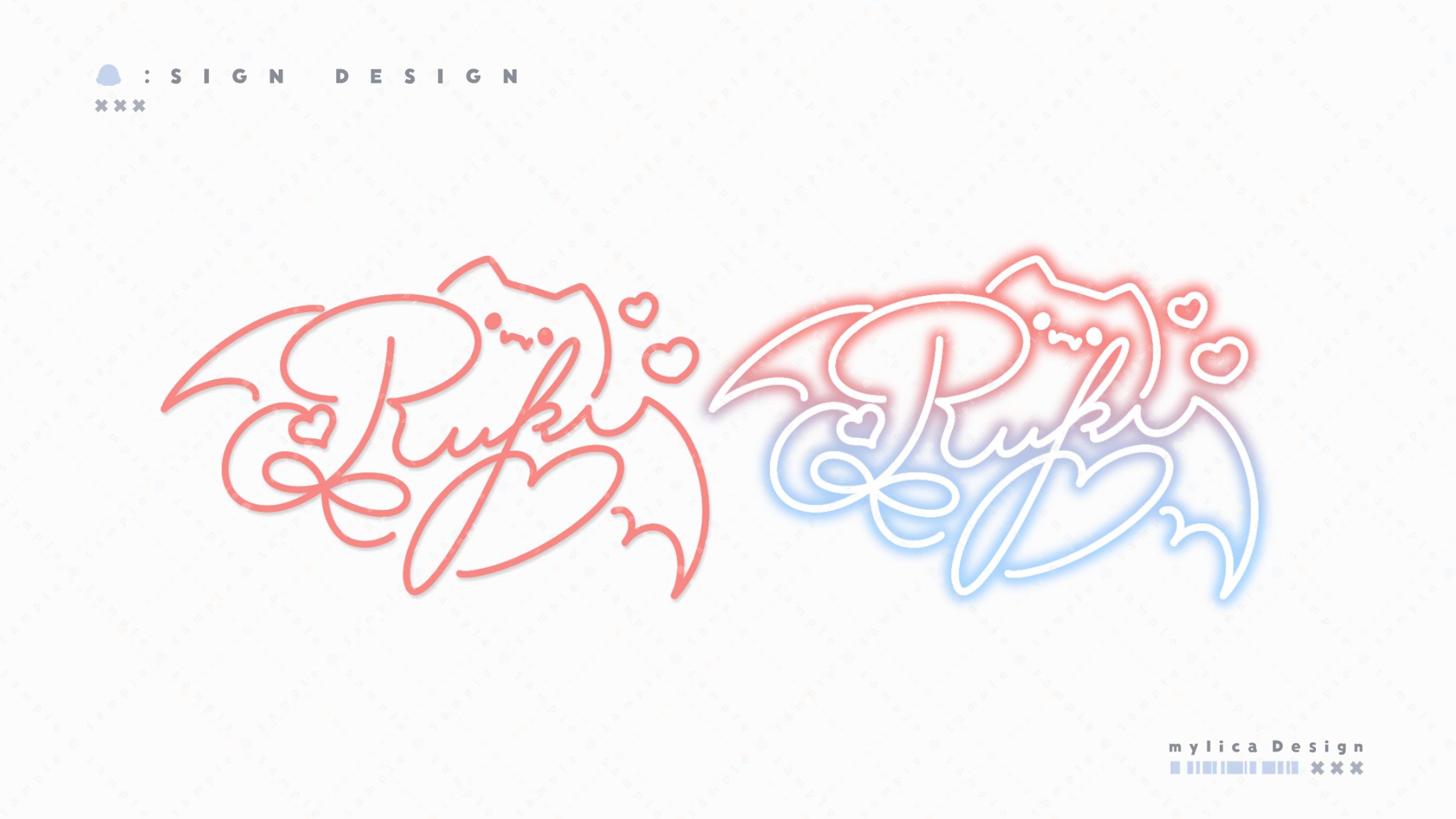 燈華るき / SIGN DESIGN-1