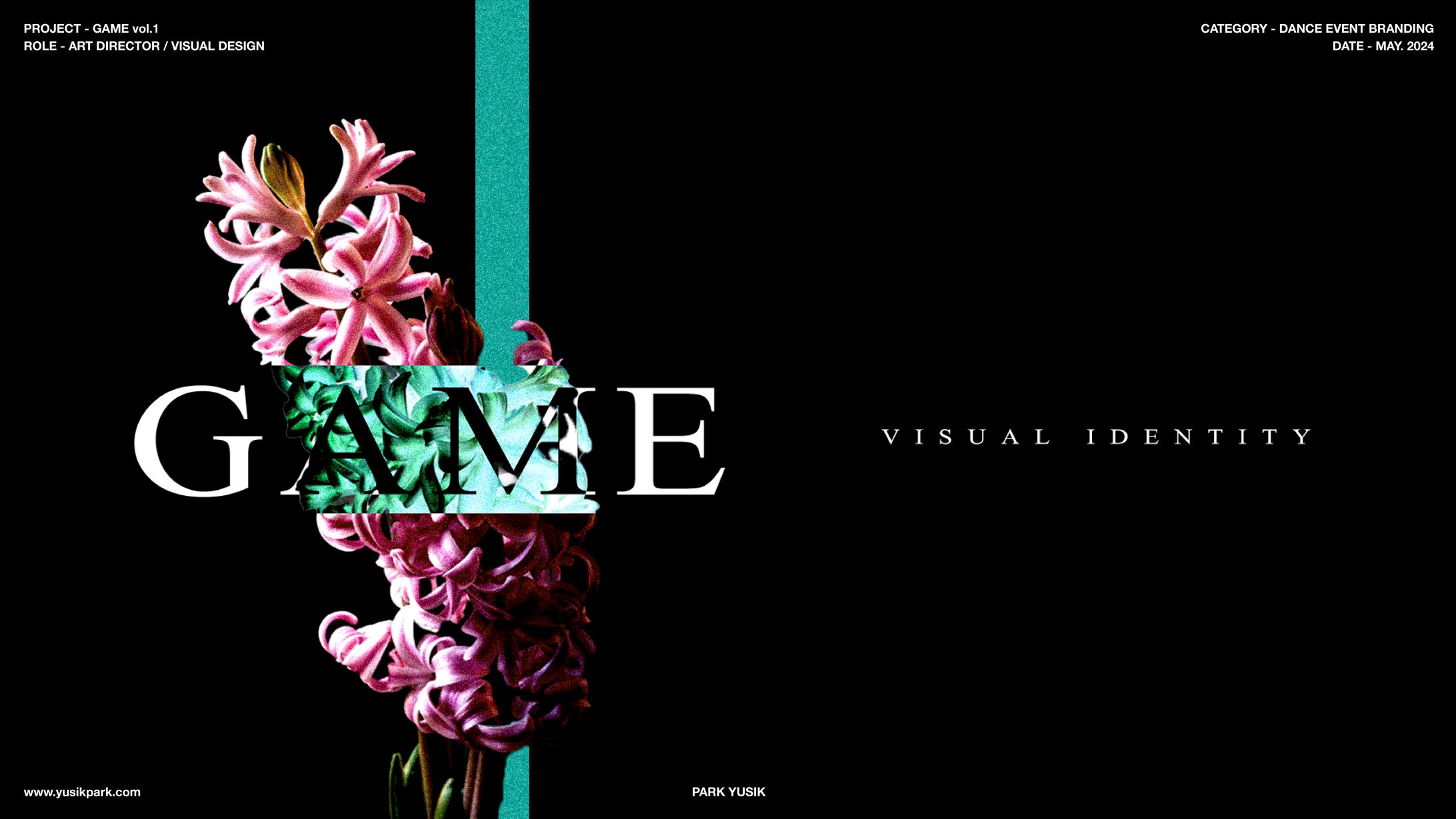 GAME PROJECT vol.1 | DANCE EVENT VISUAL IDENTITY-1