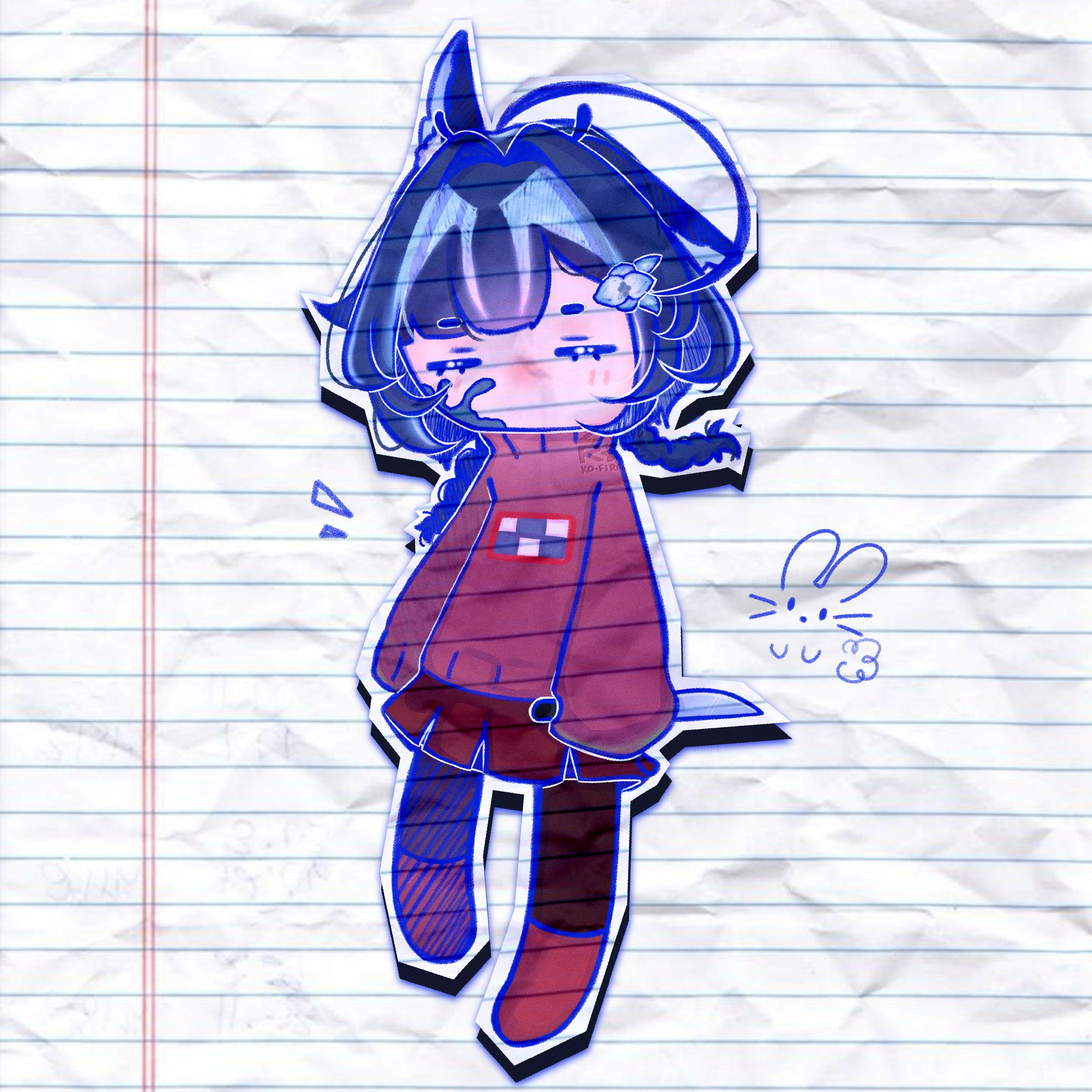 Notebook Doodle Fanart-1